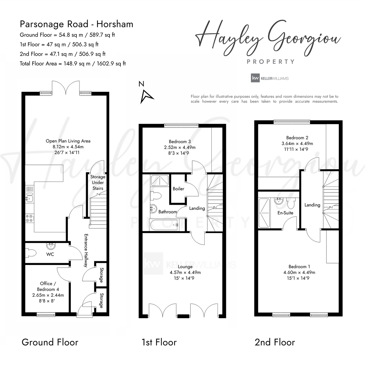 124, Parsonage Road, Horsham floorplan