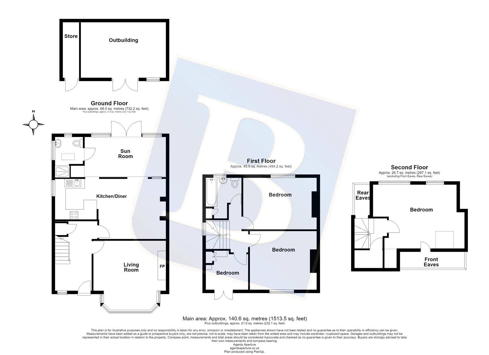 9, Howard Road, Upminster floorplan