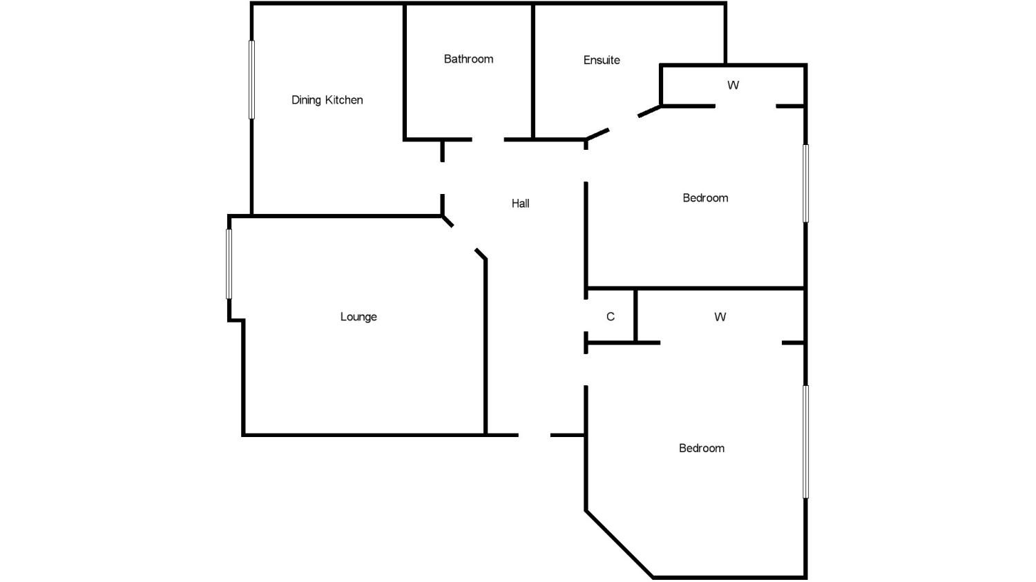 2 Bedrooms Flat for sale in Brown Court, Grangemouth FK3