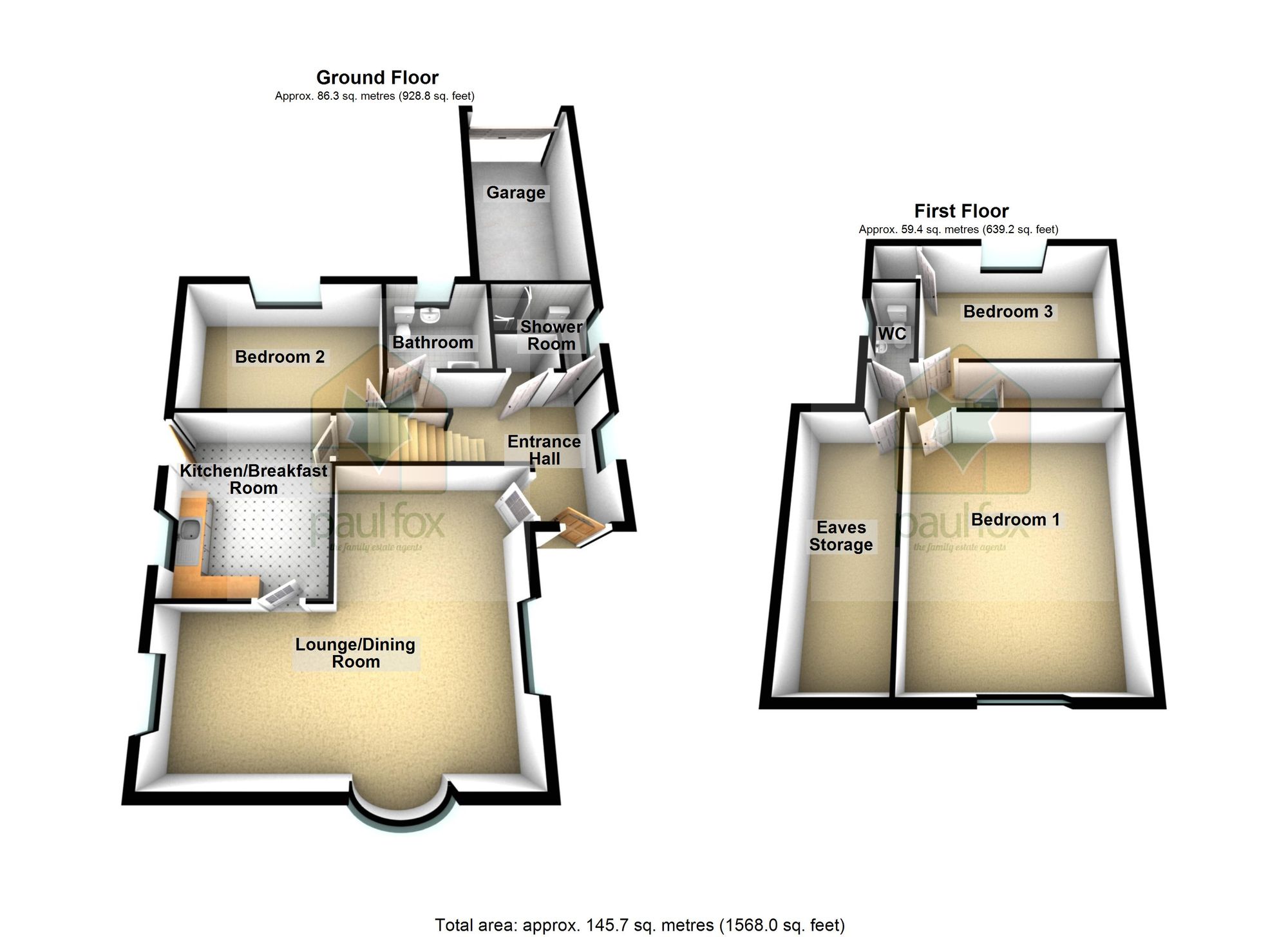 1 School Lane, Gainsborough floorplan
