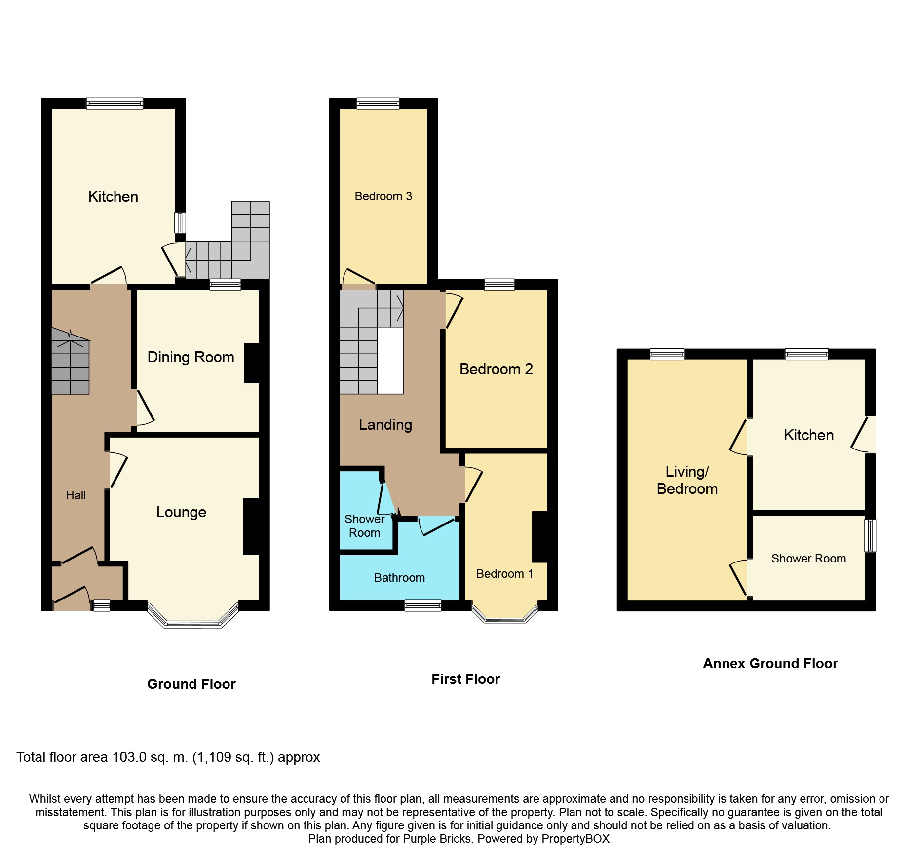 3 Bedrooms Terraced house for sale in Robertson Road, Greenbank BS5