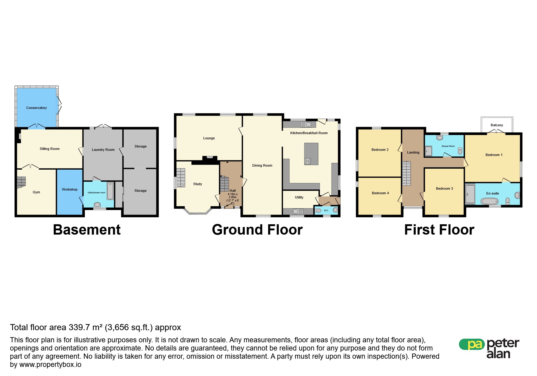 Crud Yr Awel, Llanquian Road, Cowbridge floorplan
