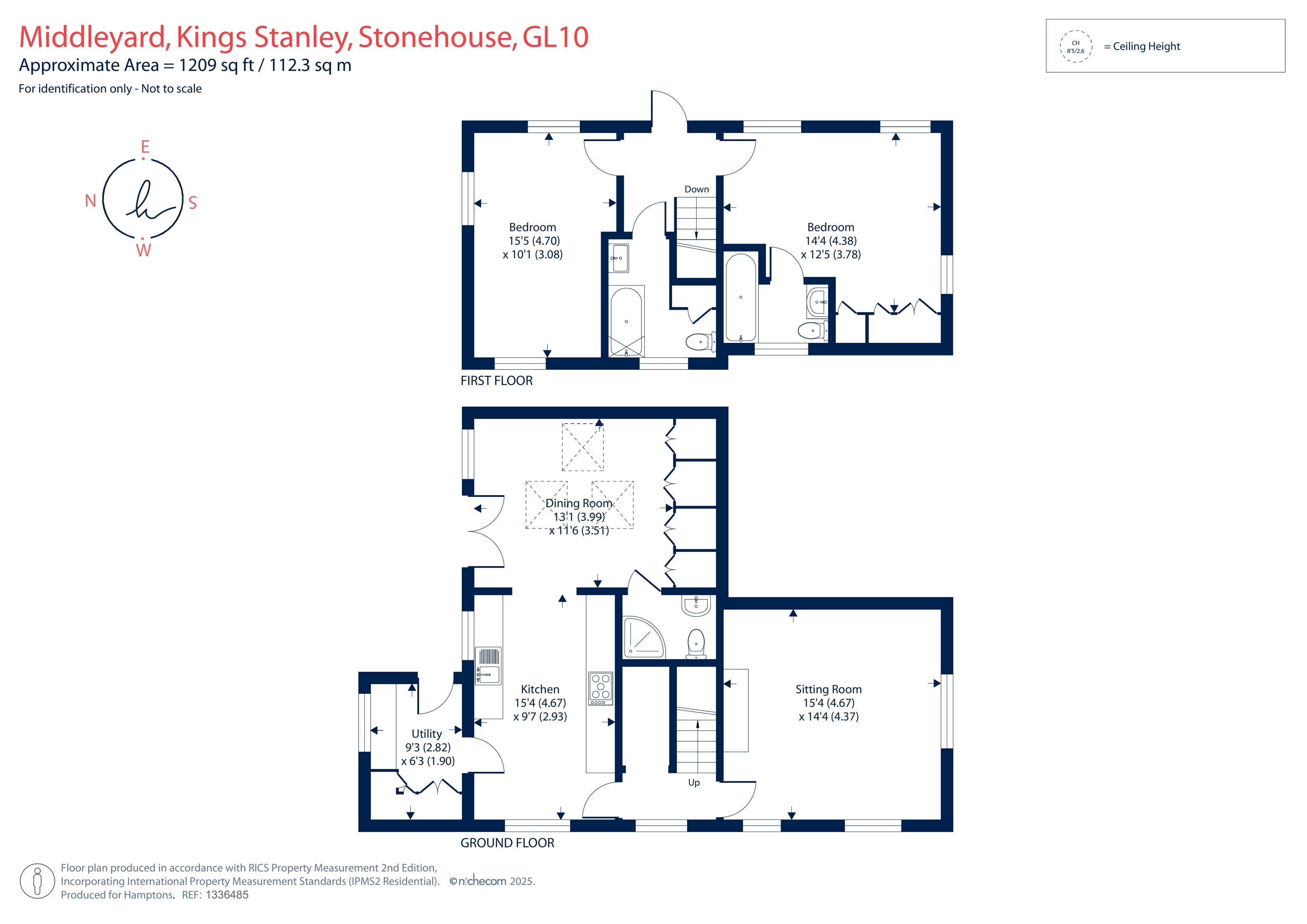 Stream Cottage, Middleyard, Kings Stanley floorplan