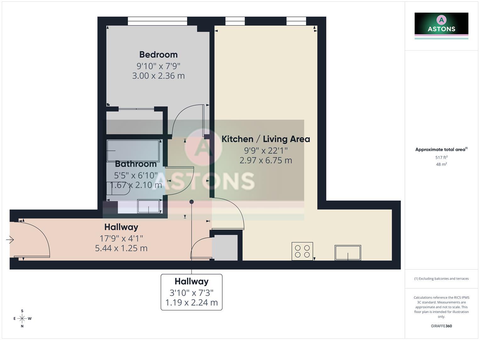 Kitsbridge House, Copthorne floorplan