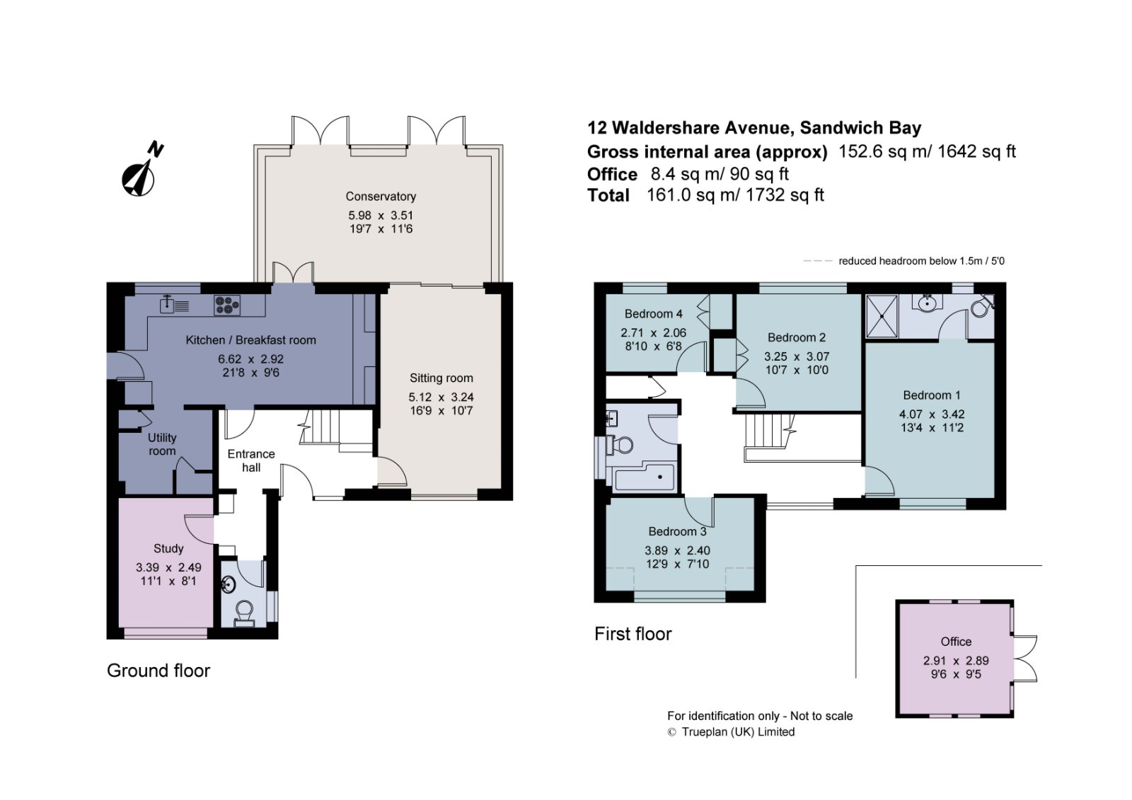 12, Waldershare Avenue, Sandwich floorplan