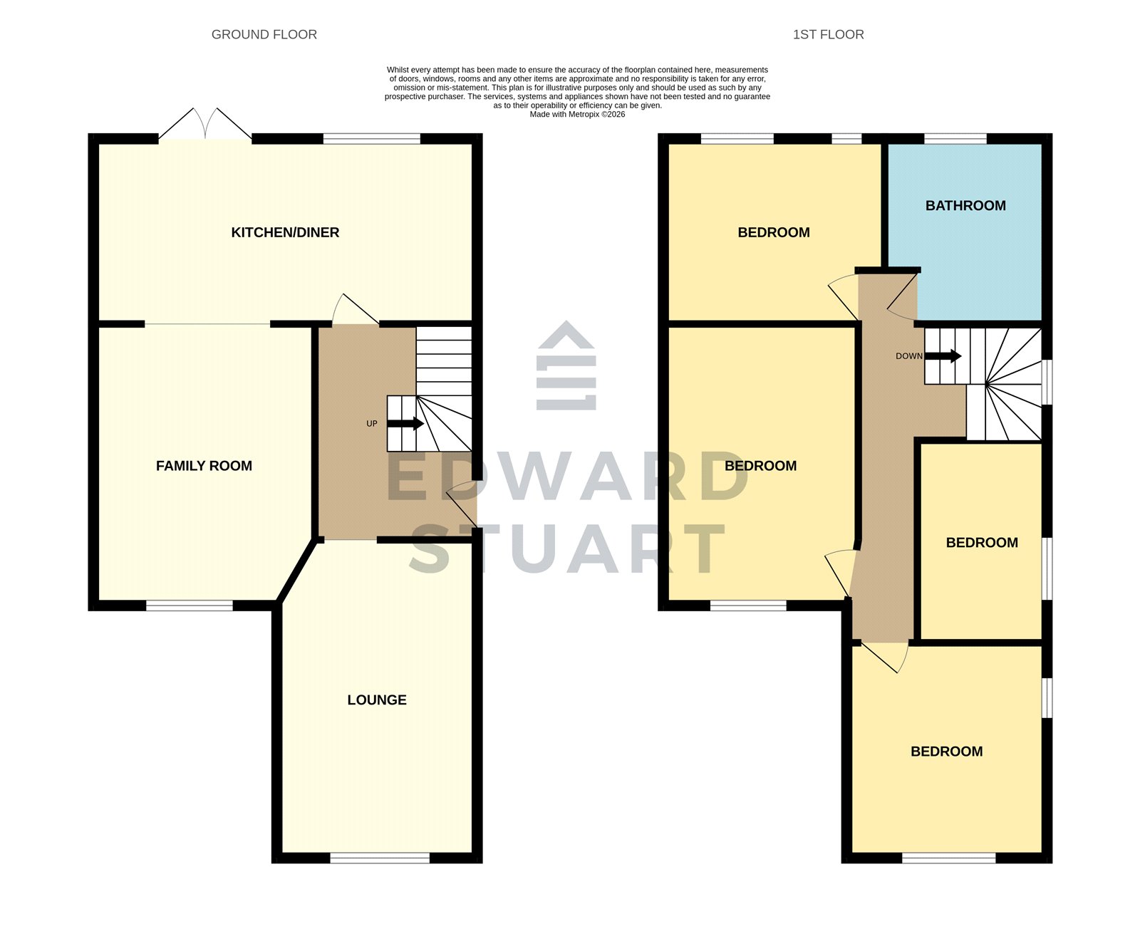 140, Mayors Walk, Cambridgeshire floorplan