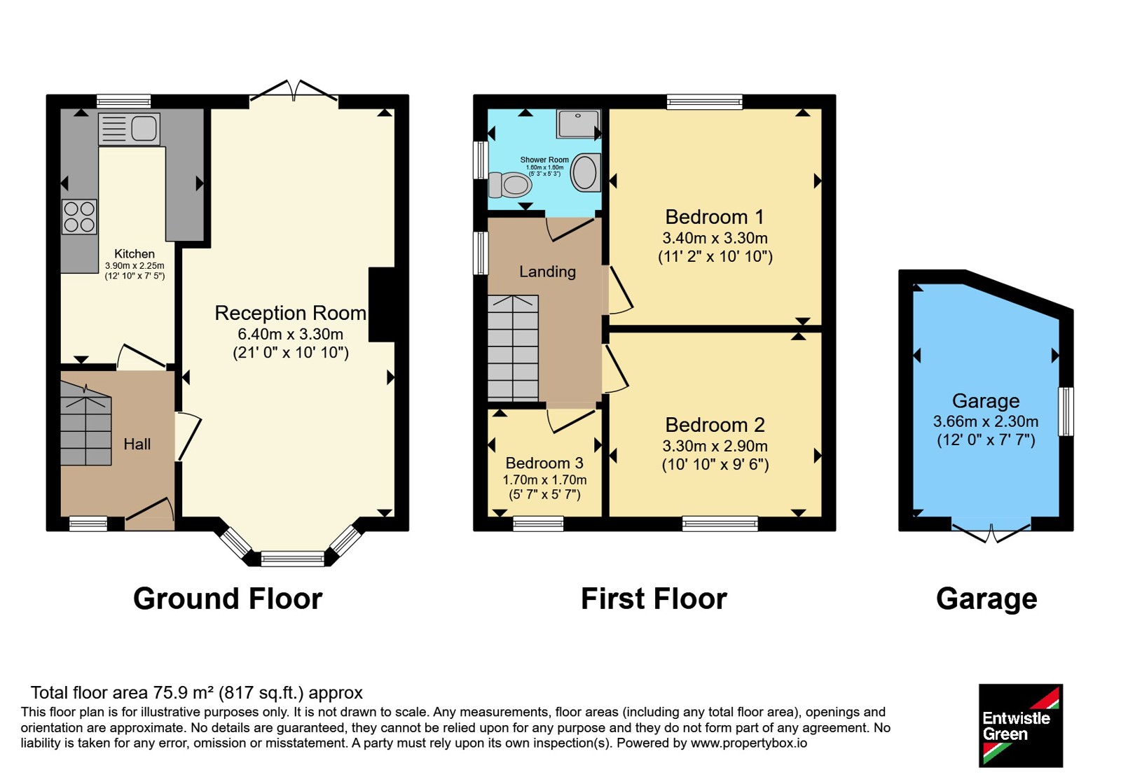 Pembroke Drive, Greater Manchester floorplan