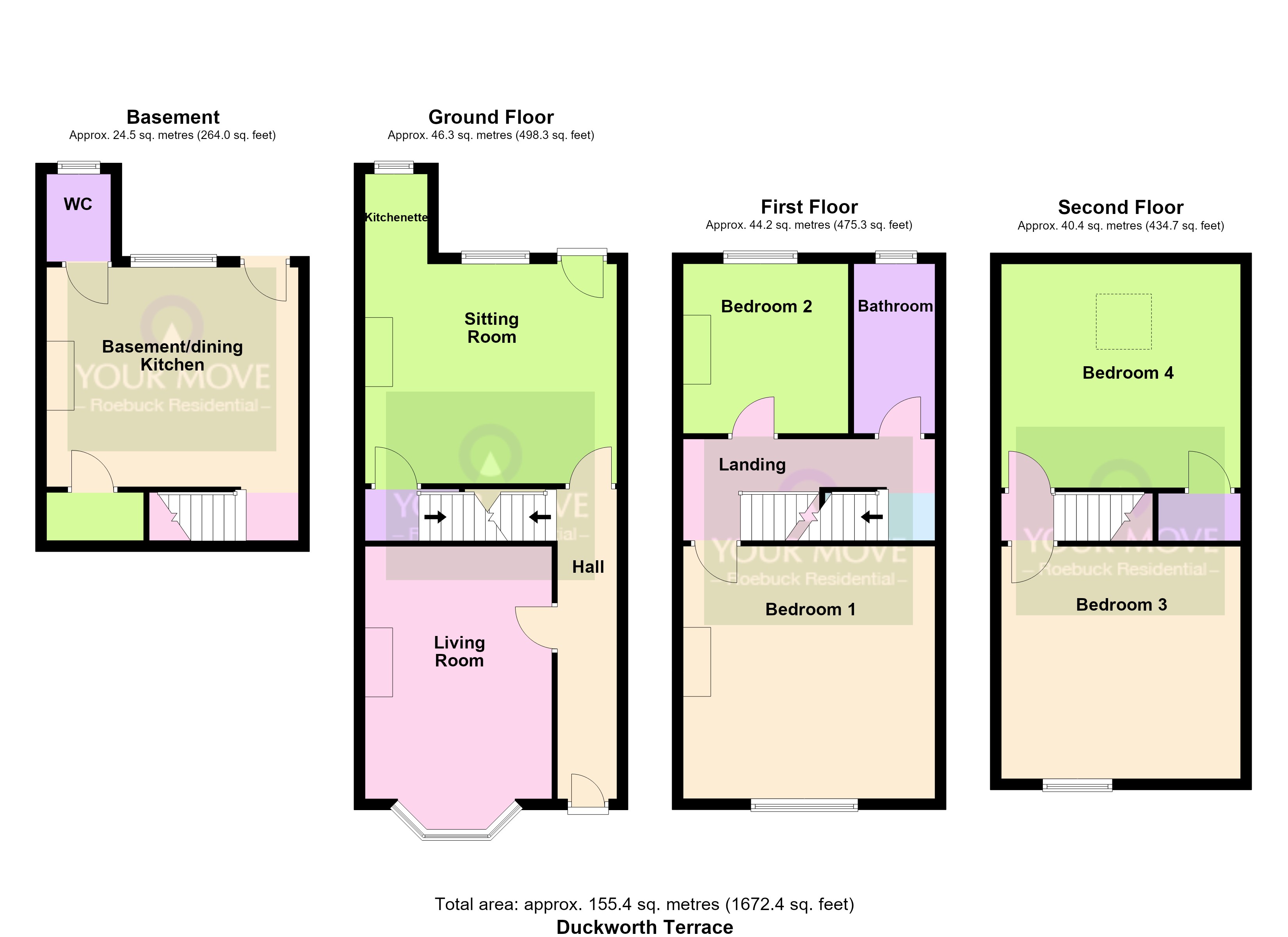 Duckworth Terrace, Bradford floorplan