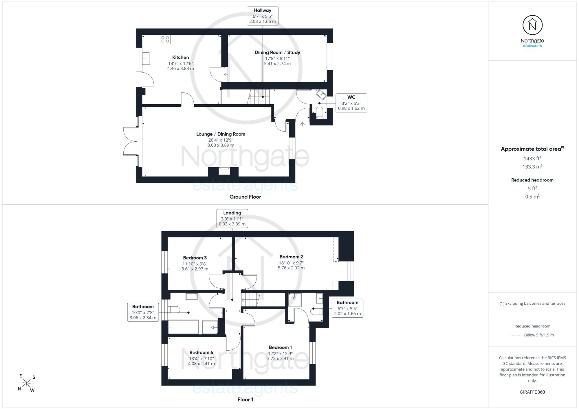 3 Northside Close, Newton Aycliffe floorplan