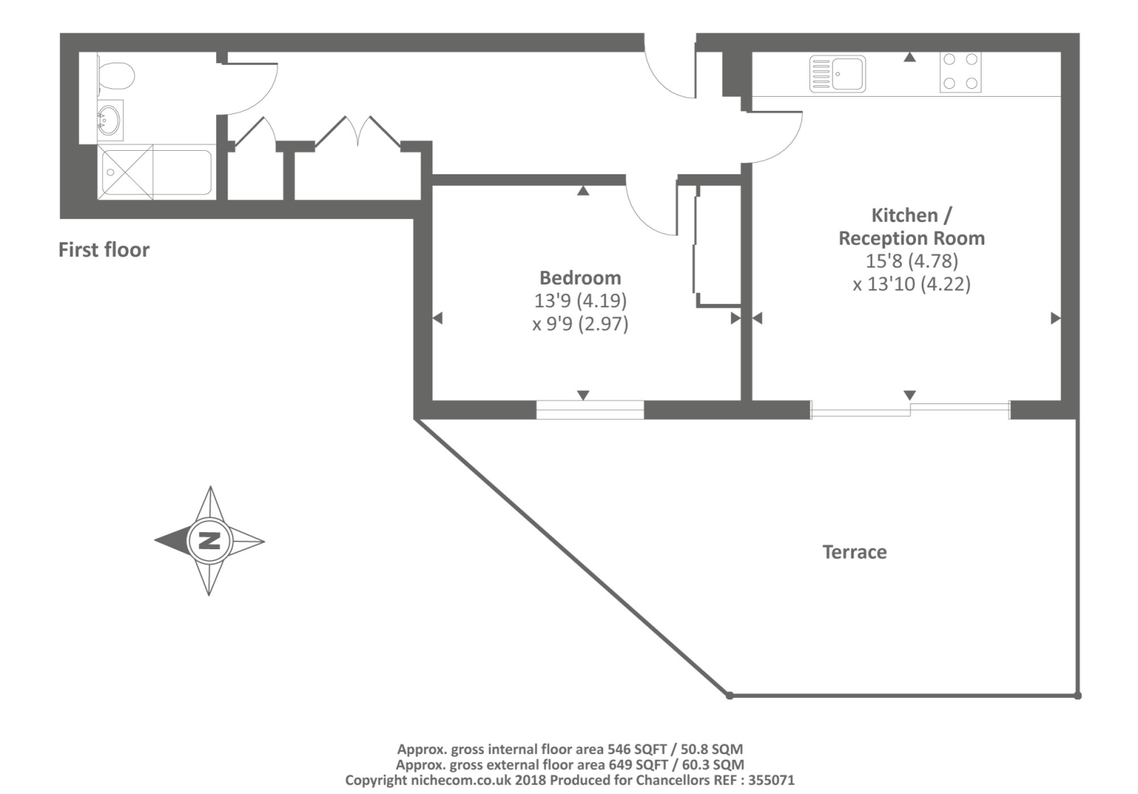 1 Bedrooms Flat to rent in Peregrine House, Reading RG2