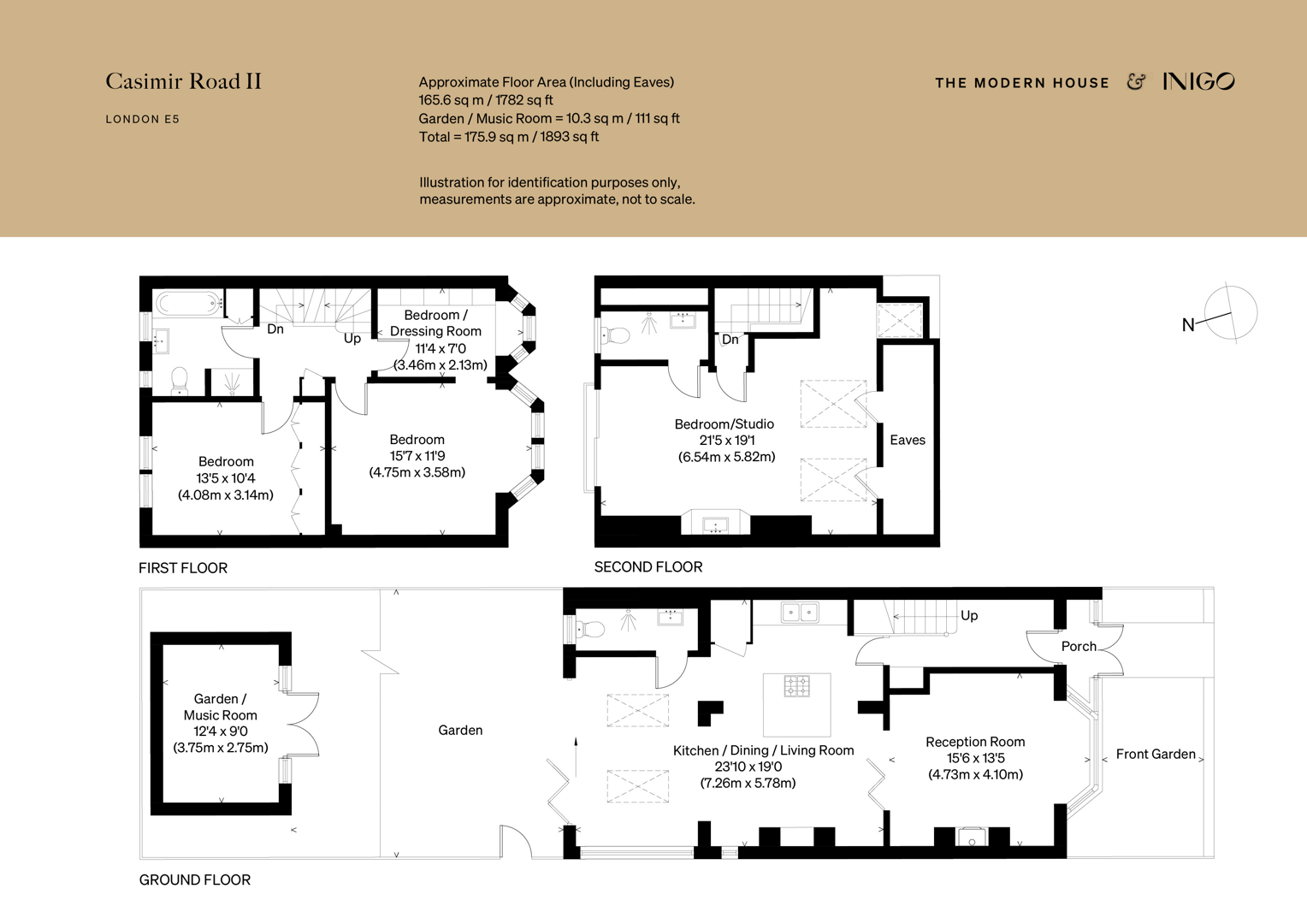 Casimir Road, London floorplan