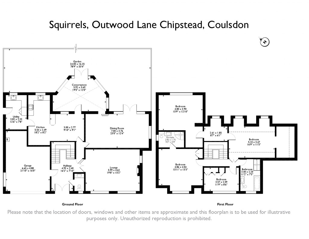 4 Bedrooms Detached house for sale in Outwood Lane, Chipstead, Coulsdon CR5