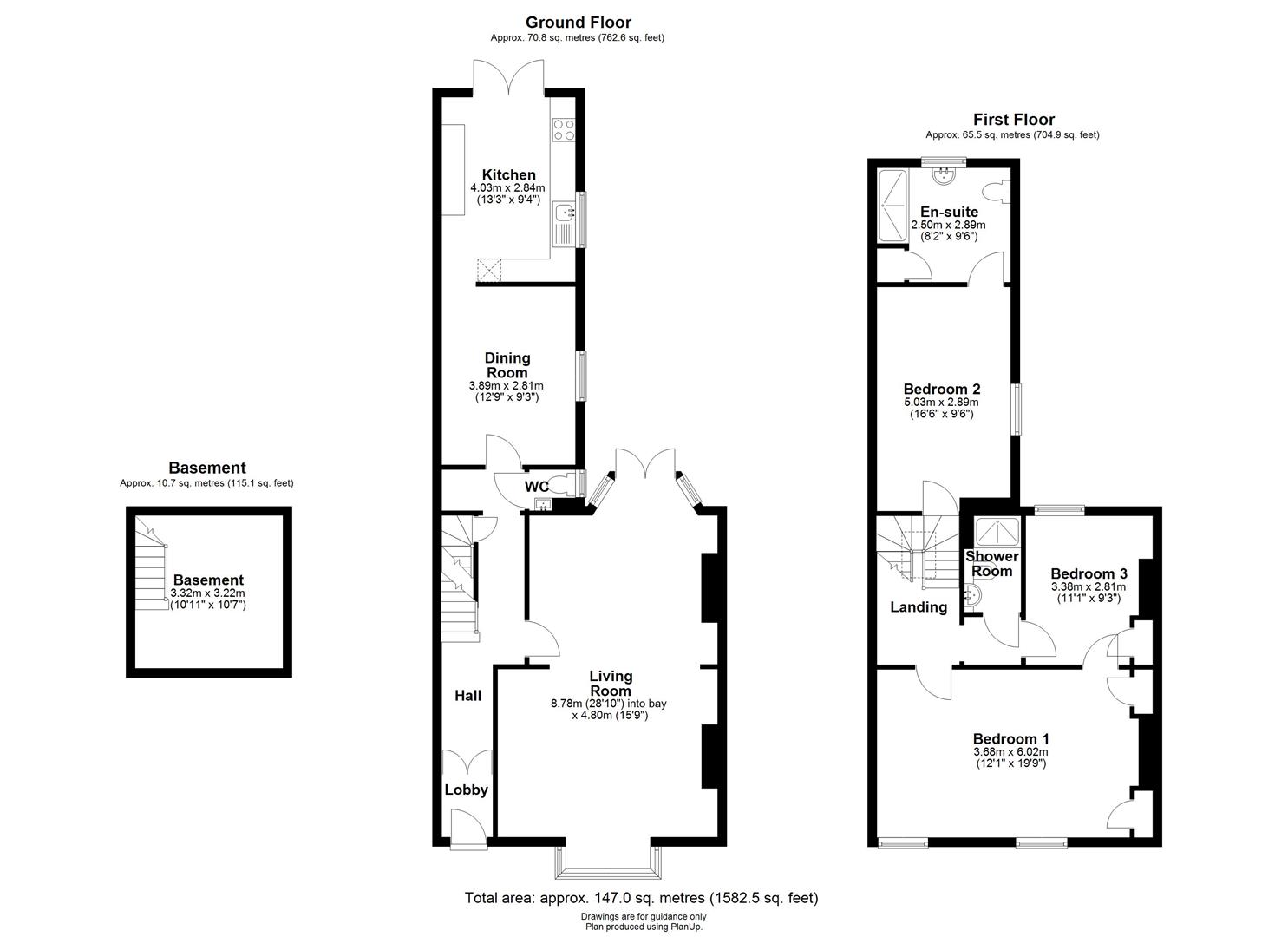 12, Parker Street, Cambridge floorplan