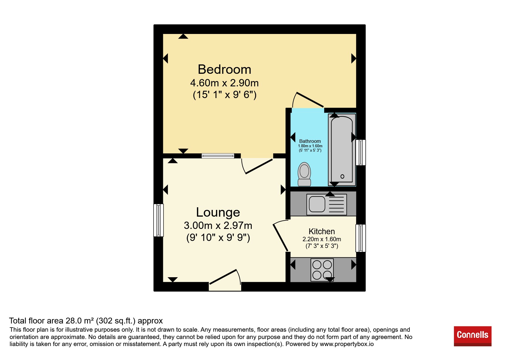 17, Astra Court, Colin Road, Luton floorplan
