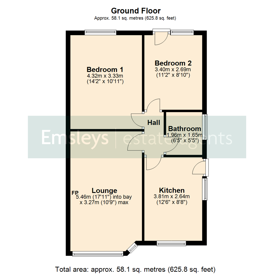 26, Wolsey Croft, Leeds floorplan