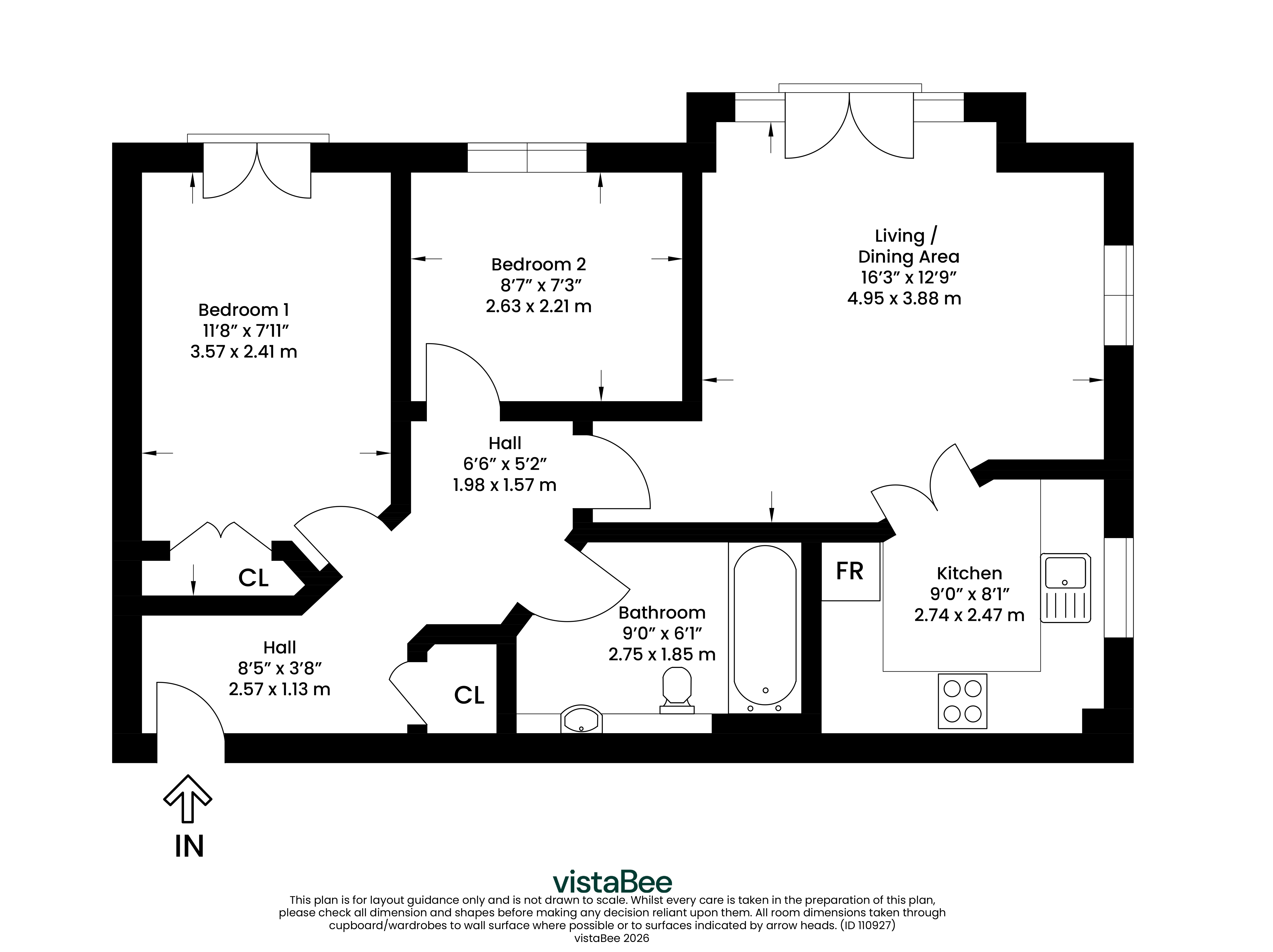49, East Greenlees Gardens, Lanarkshire floorplan