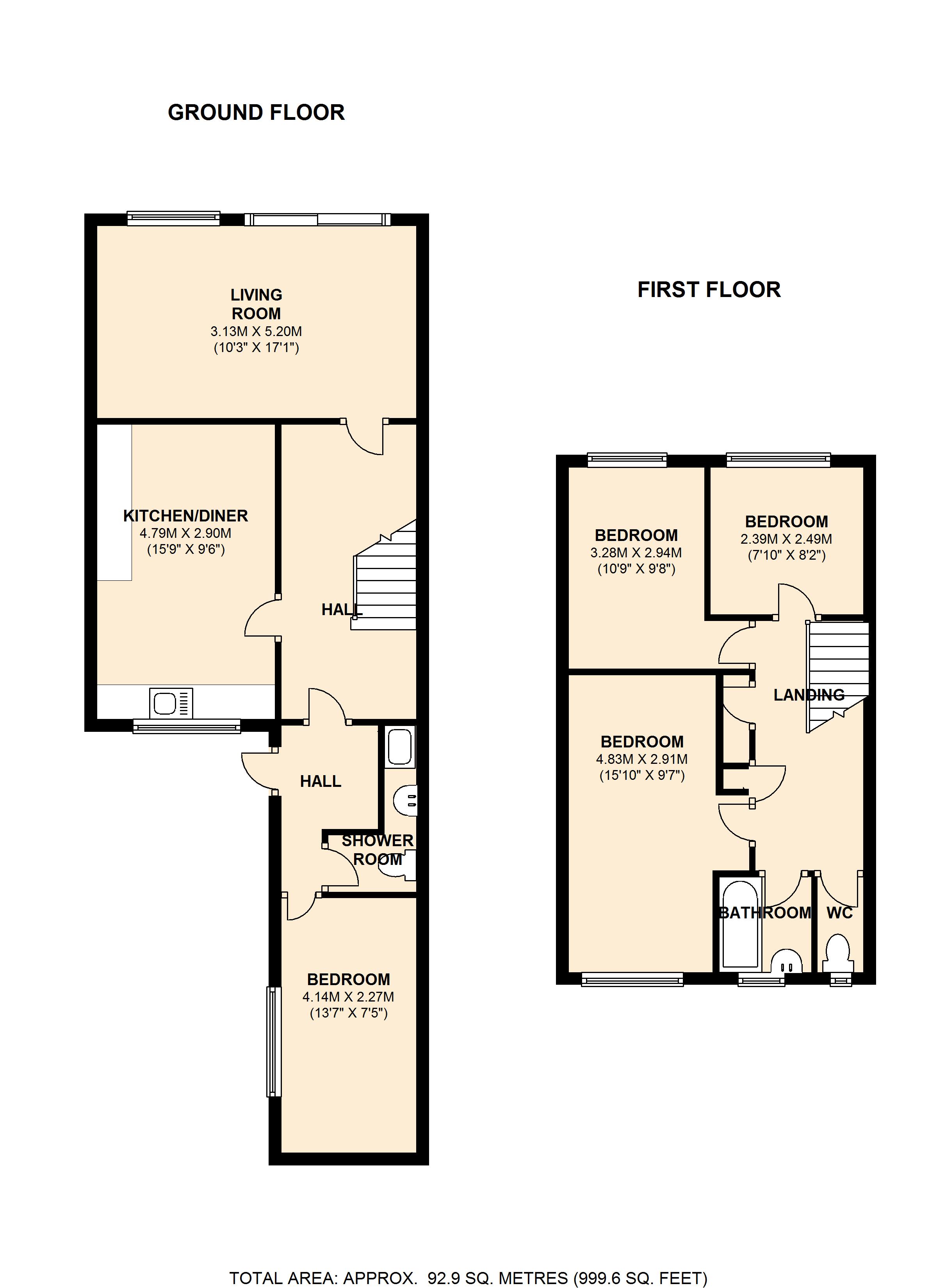 4 Bedrooms Terraced house to rent in Willingham Way, Kingston Upon Thames KT1