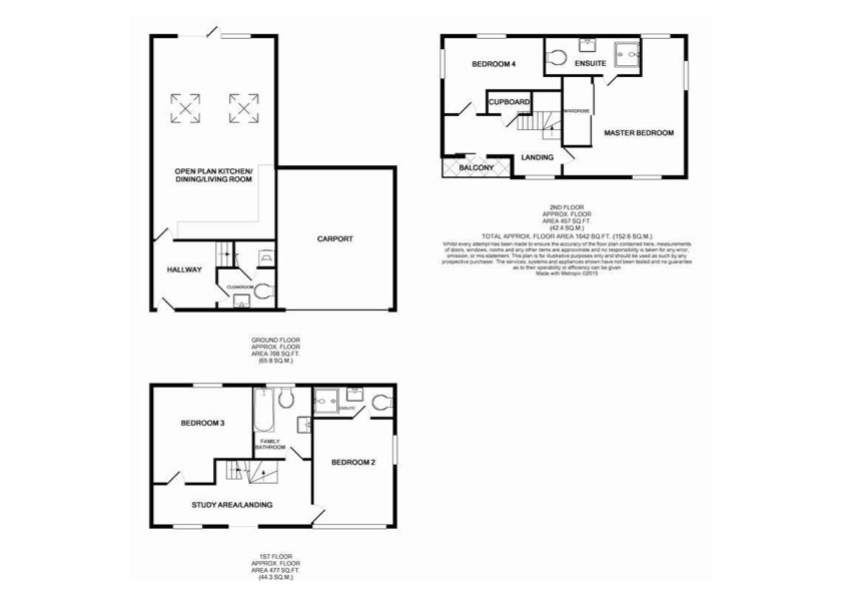 12, Cedar Road, Cambridge floorplan