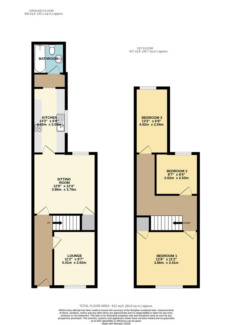 13, Taylor Street, Cleethorpes floorplan
