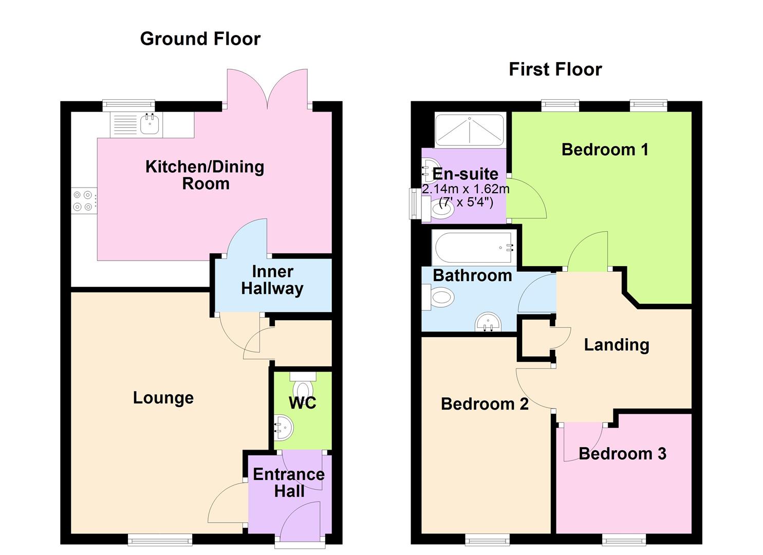 The Archford, Plot 143, Caistor Close, Peterborough floorplan