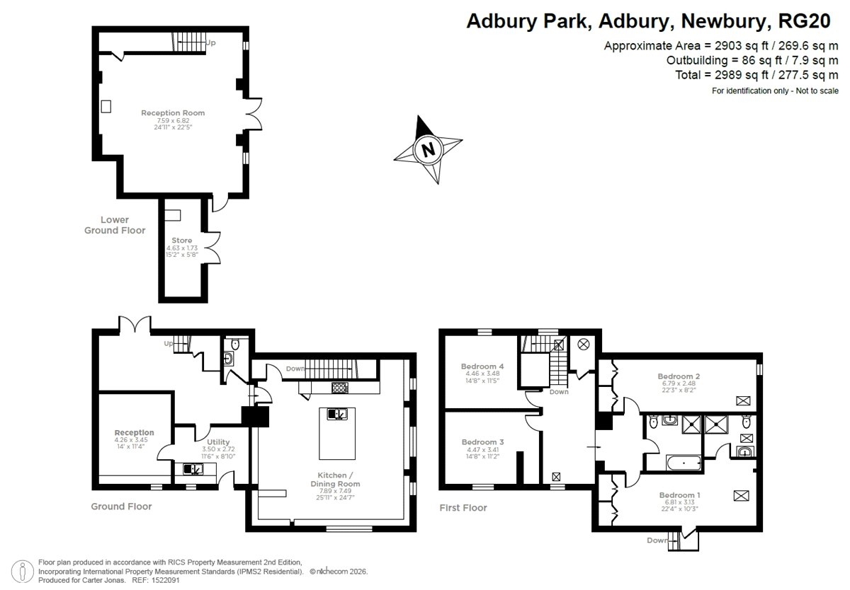 Adbury, Hampshire floorplan