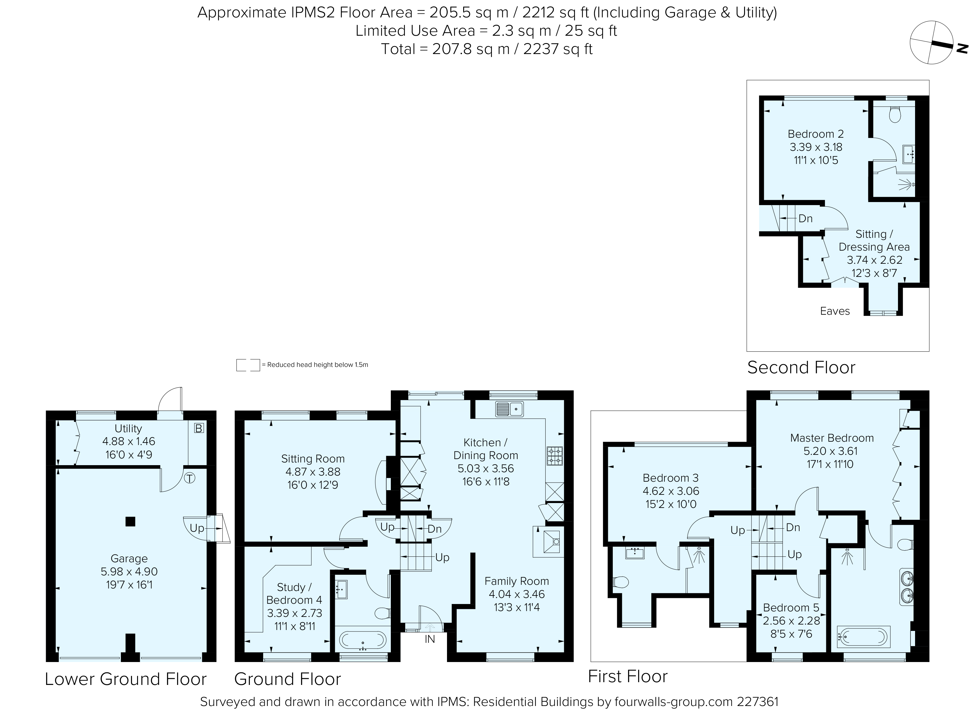 5 Bedrooms Semi-detached house to rent in Horseguards Drive, Maidenhead SL6