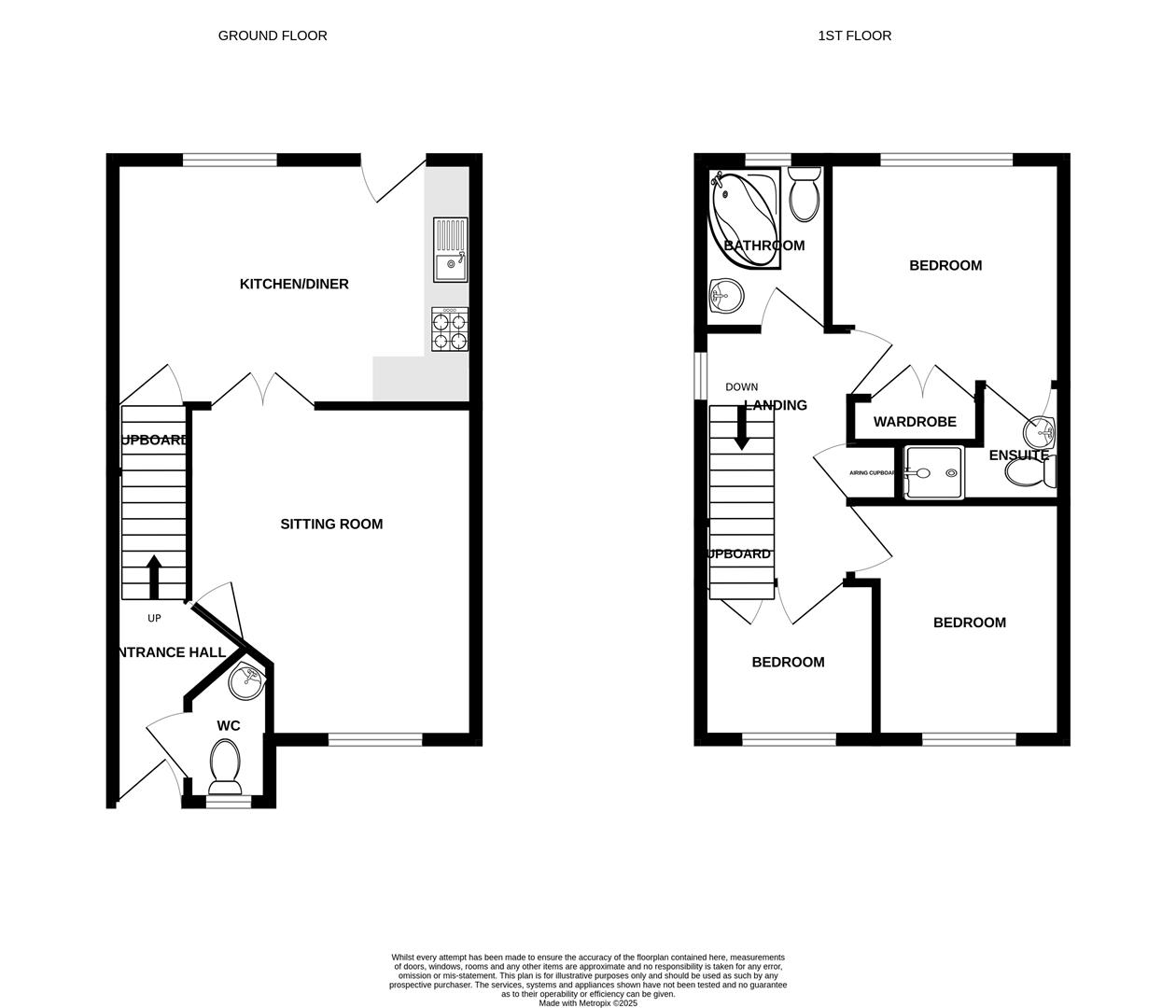 34, Evans Way, Norwich floorplan