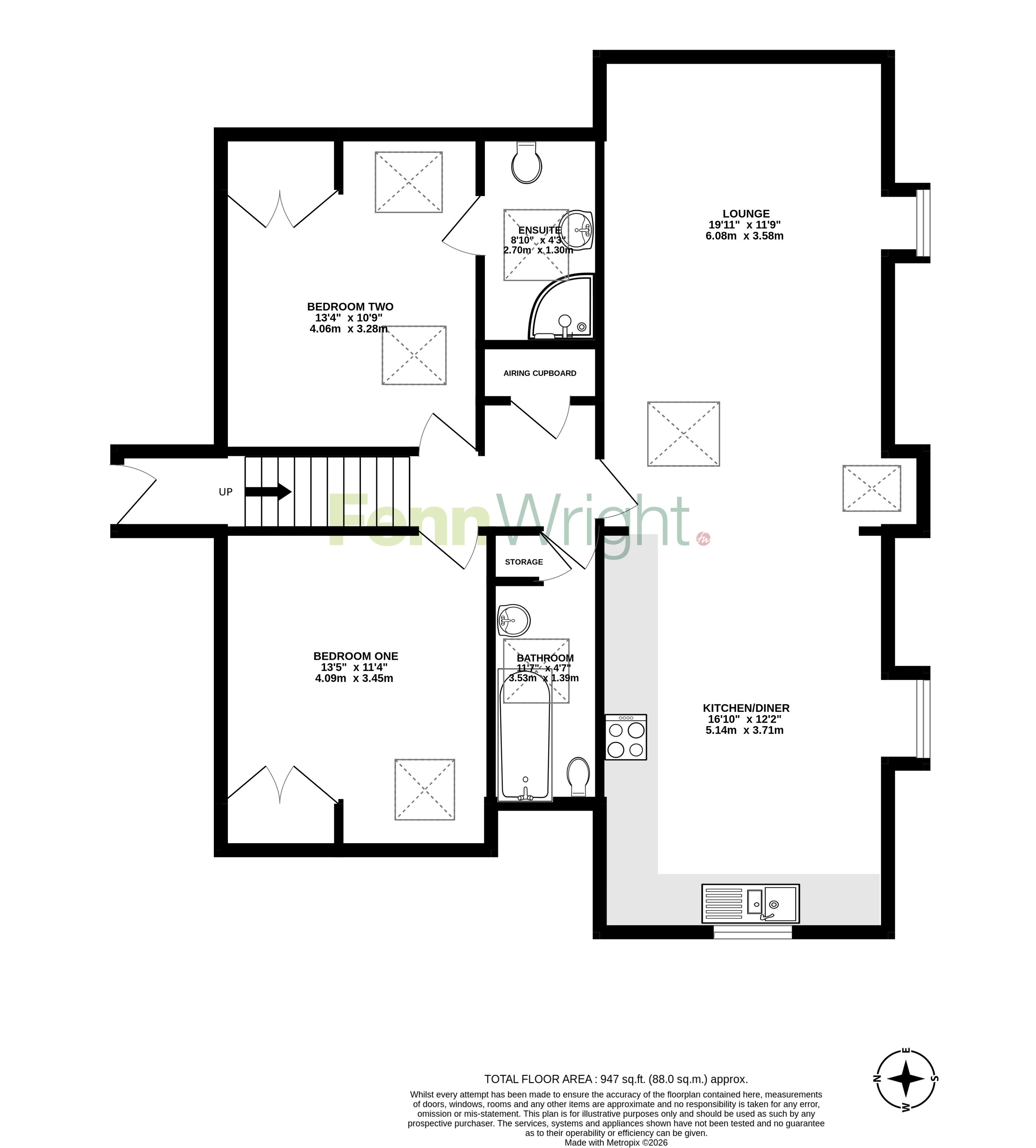 5 October House,, Bellingham Place, Colchester floorplan