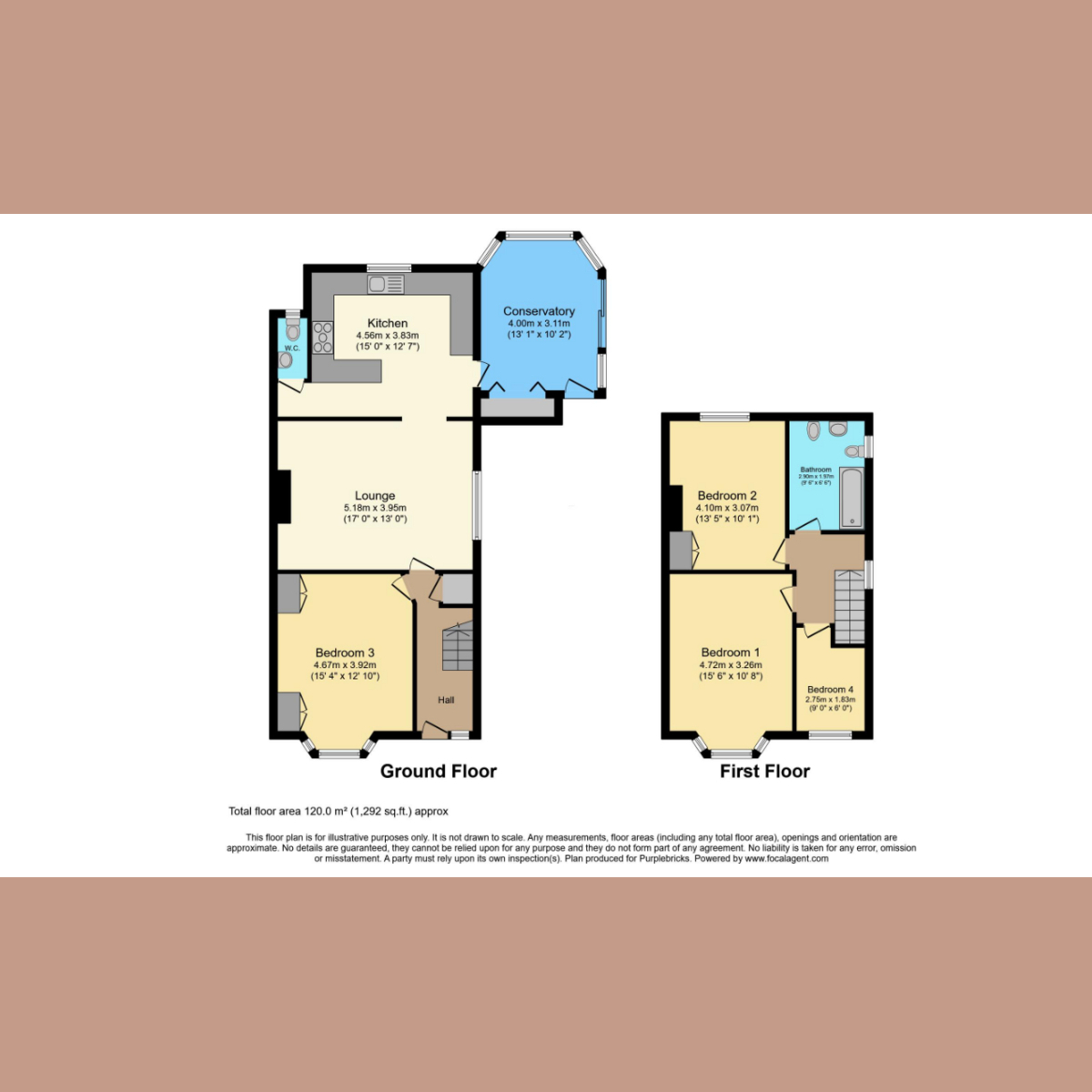 Earls Hall Avenue, Southend-on-Sea floorplan