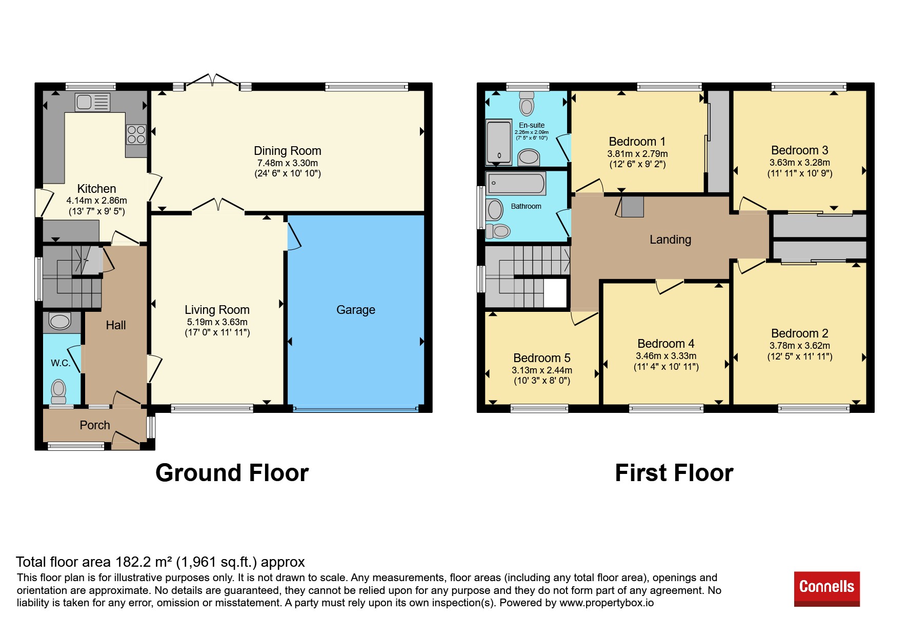 2, Wesley Close, Horley floorplan