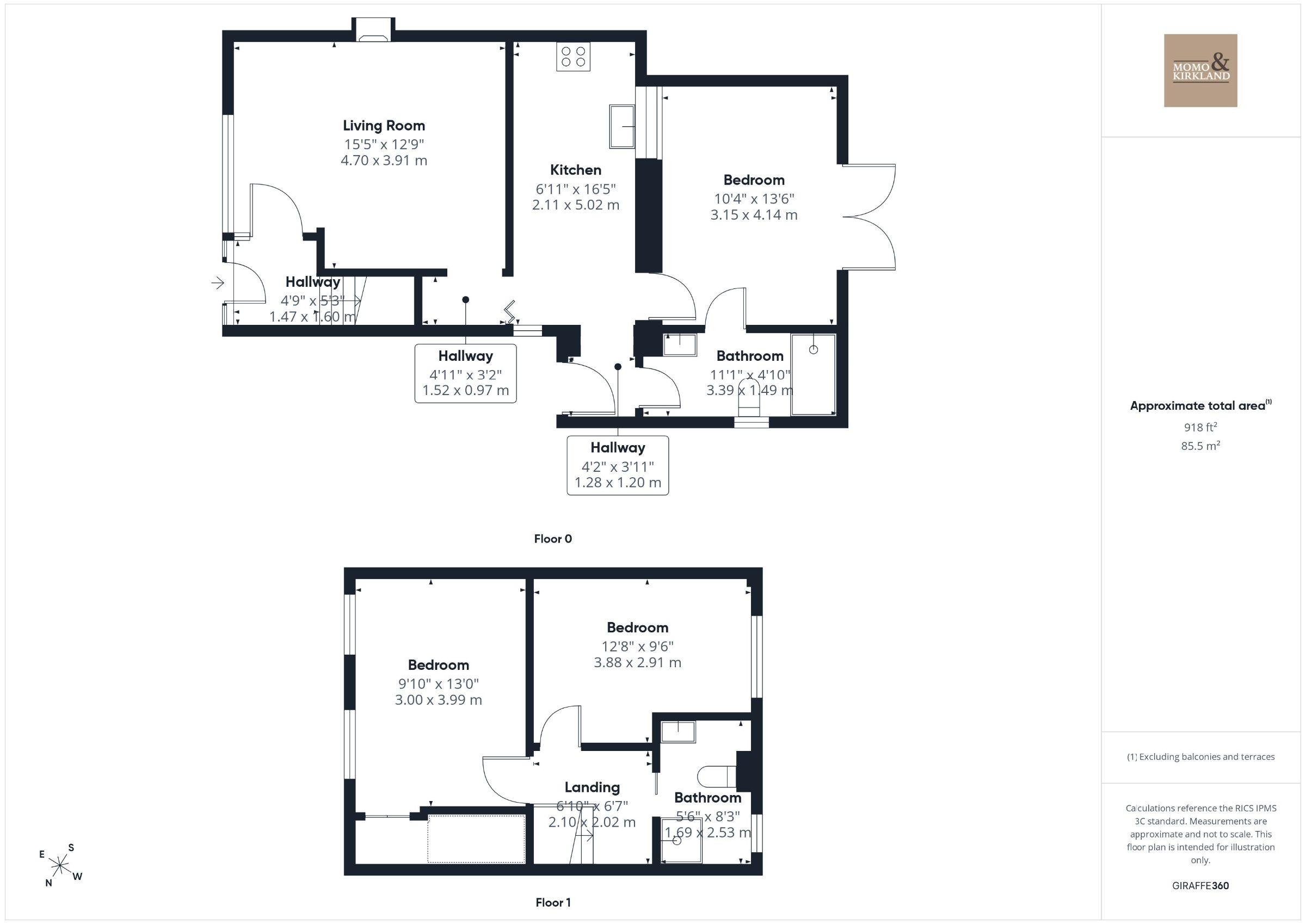 15 Camelon Crescent, Glasgow floorplan