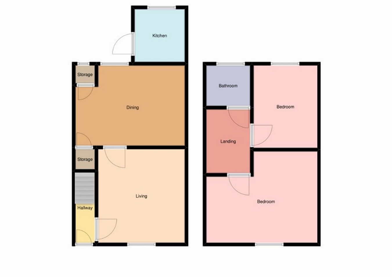 2 Bedrooms Terraced house for sale in Roebuck Street, Ashton-On-Ribble, Preston, Lancashire PR2