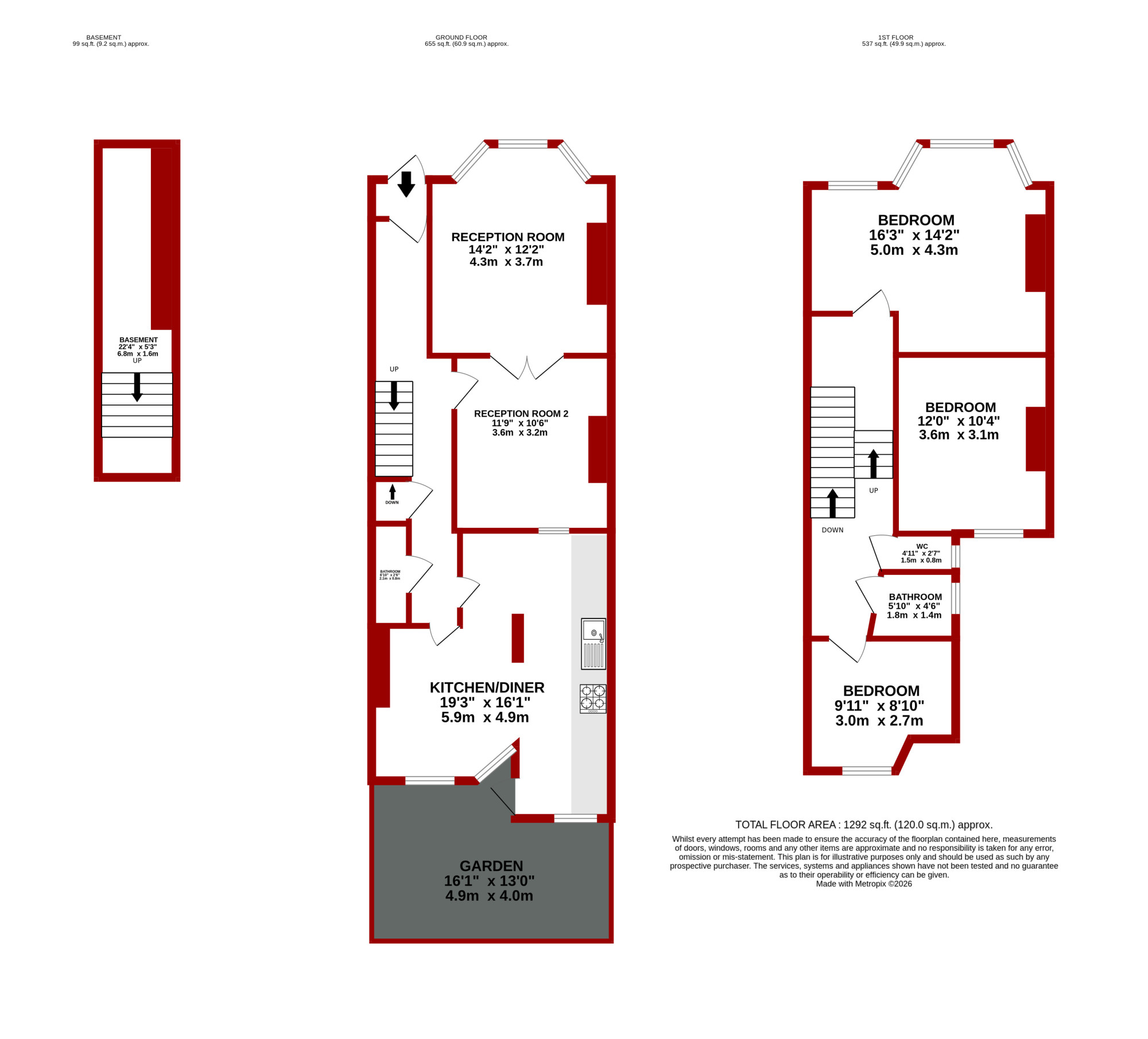 Millfields Road, Hackney floorplan