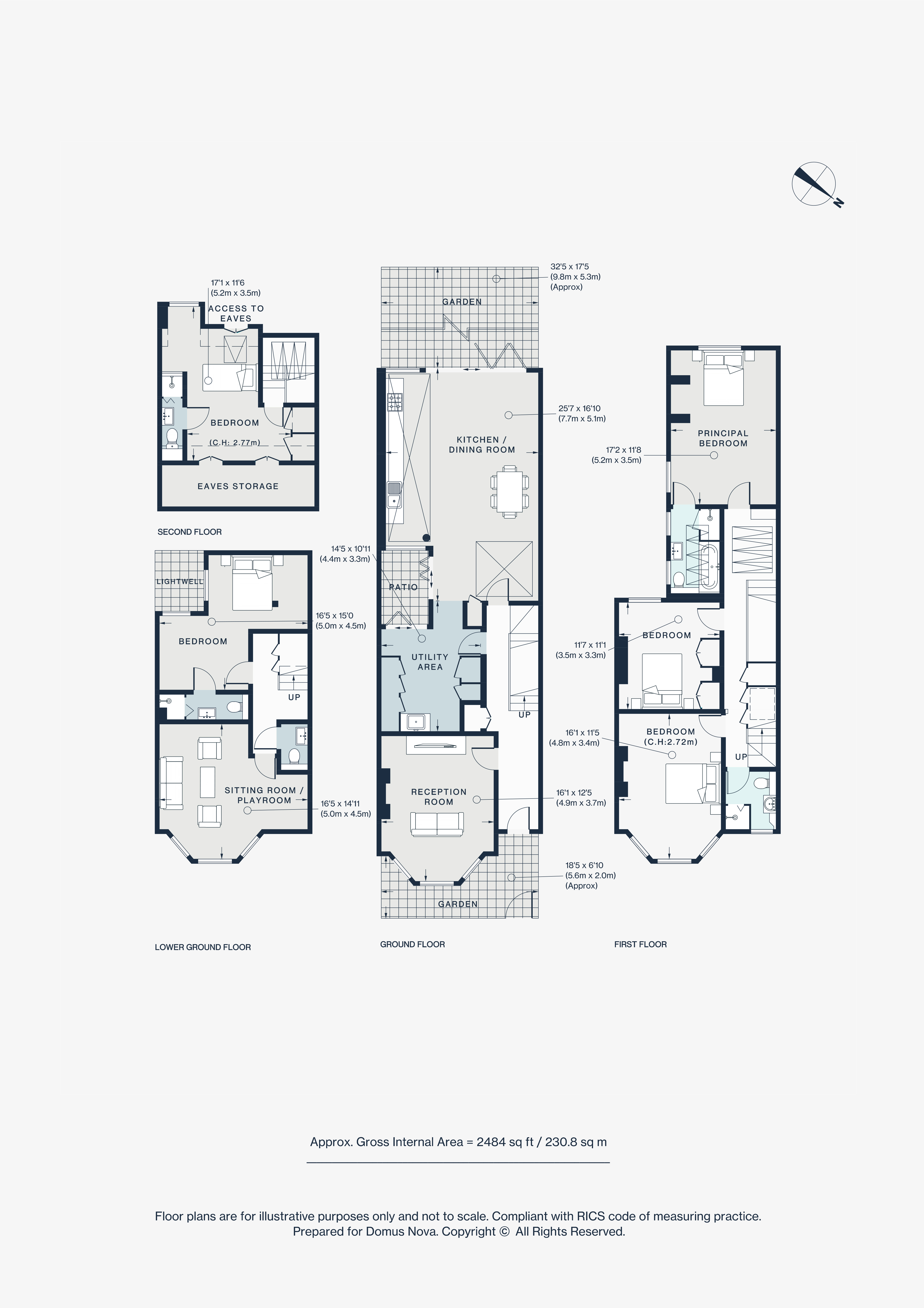 24, Wallingford Avenue, London floorplan