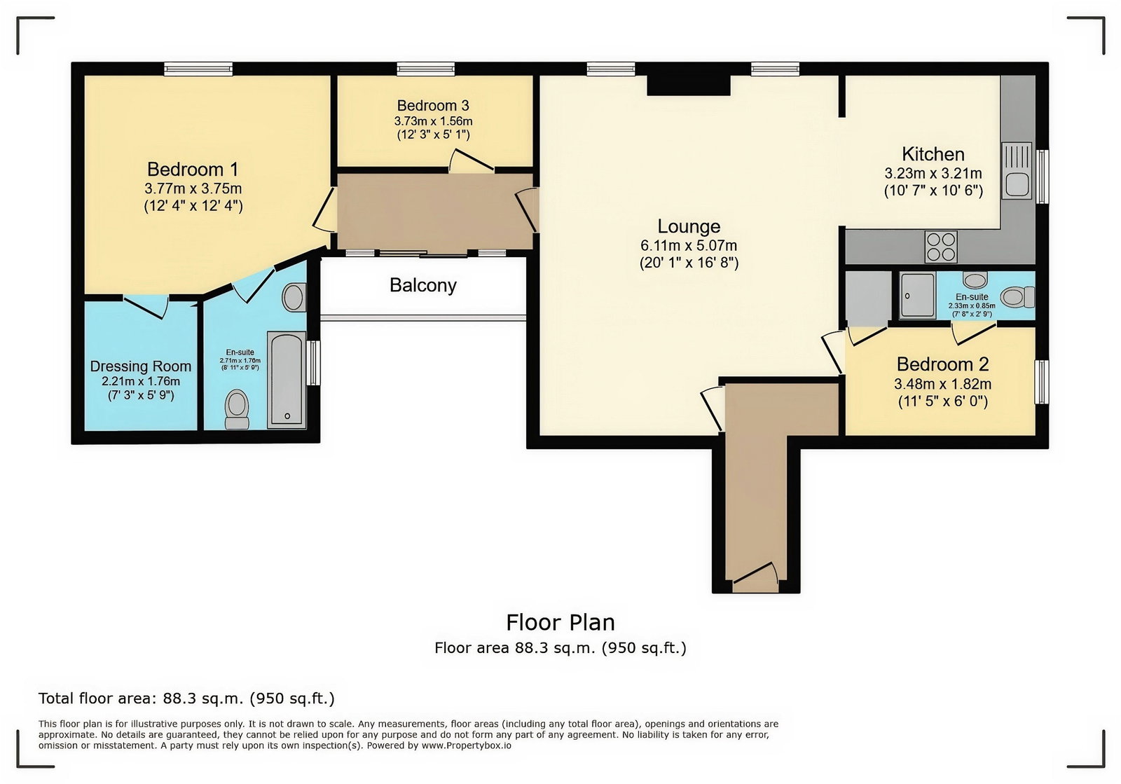 Rhosyn Apartments 22-23,Flat 10, Chapel Street, Llandudno floorplan