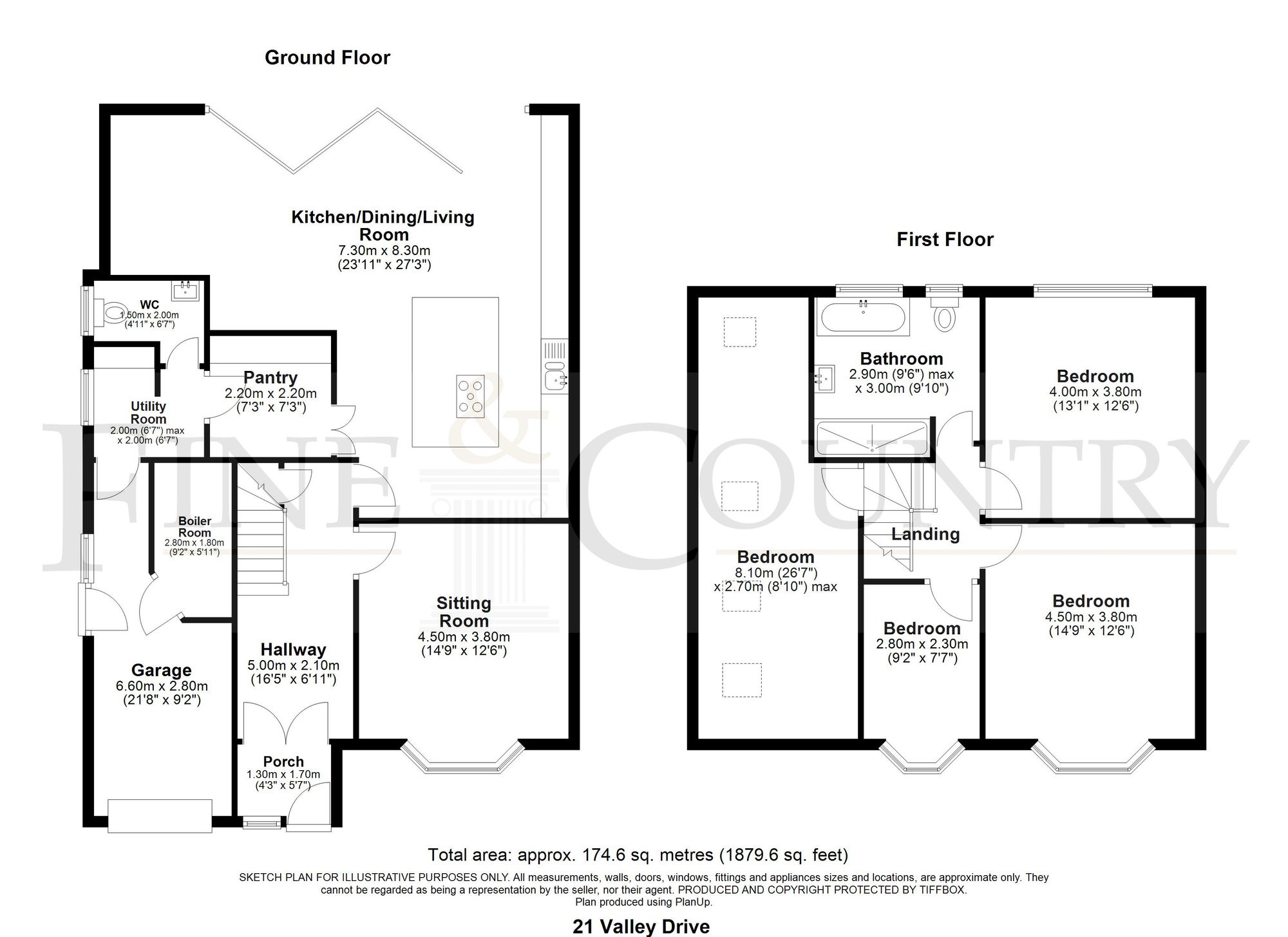 21 Valley Drive, Gateshead floorplan