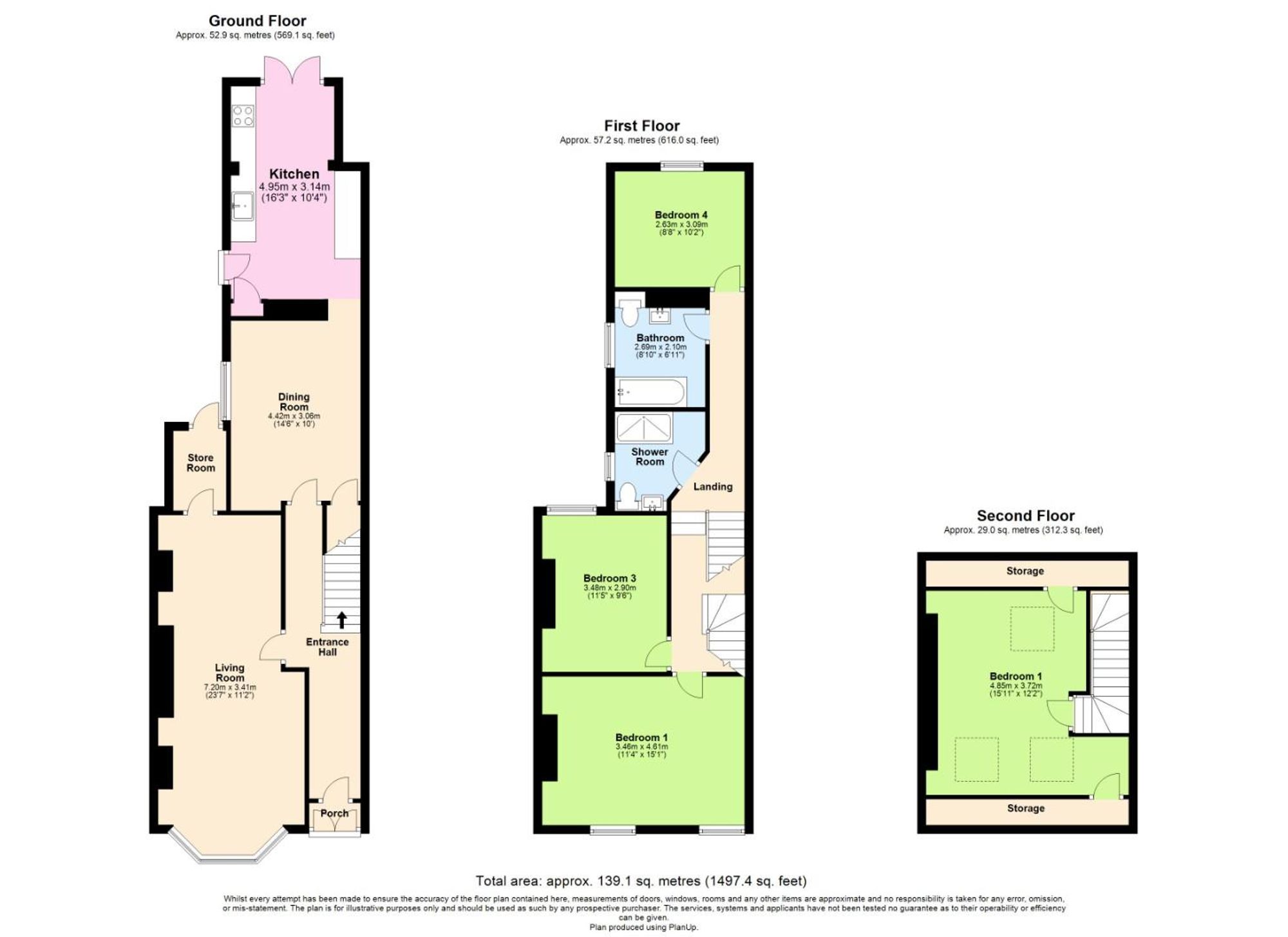 25 Coedcae Street, Cardiff floorplan