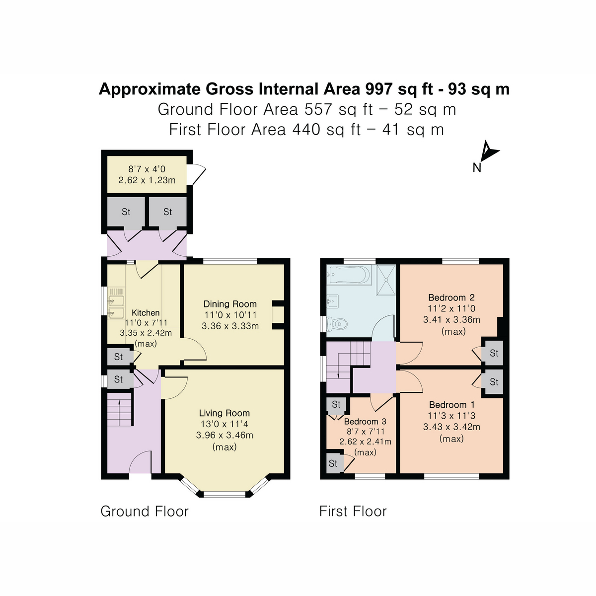 32, Norreys Road, Didcot floorplan