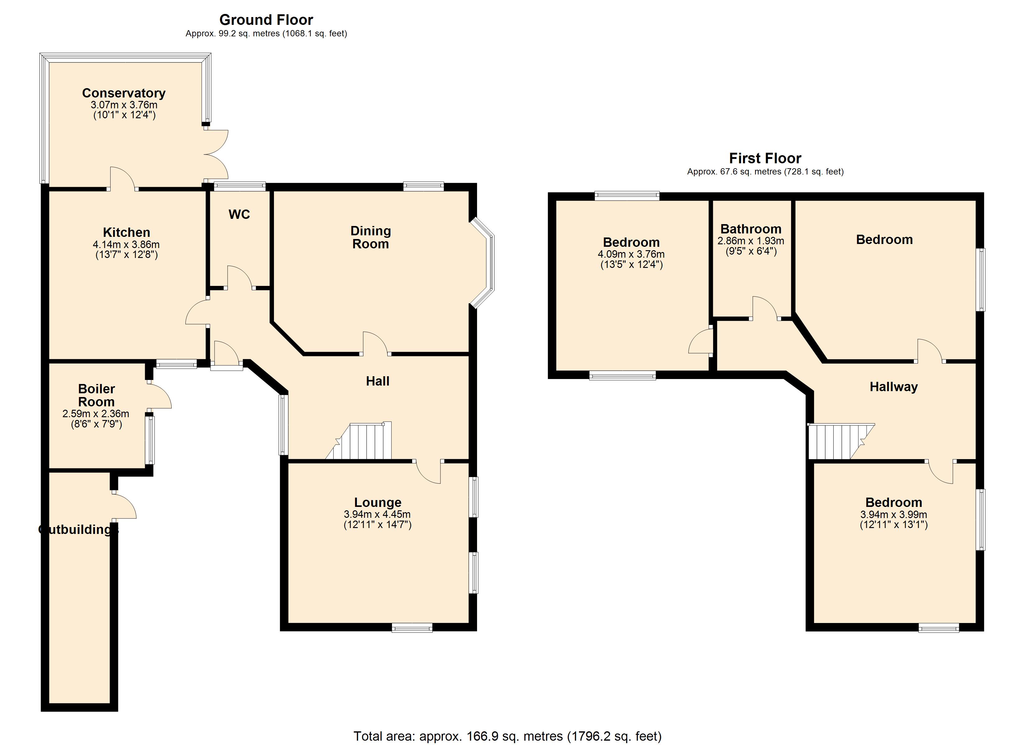 3 Bedrooms Detached house for sale in Fallowfield Road, New Whittington, Chesterfield S43