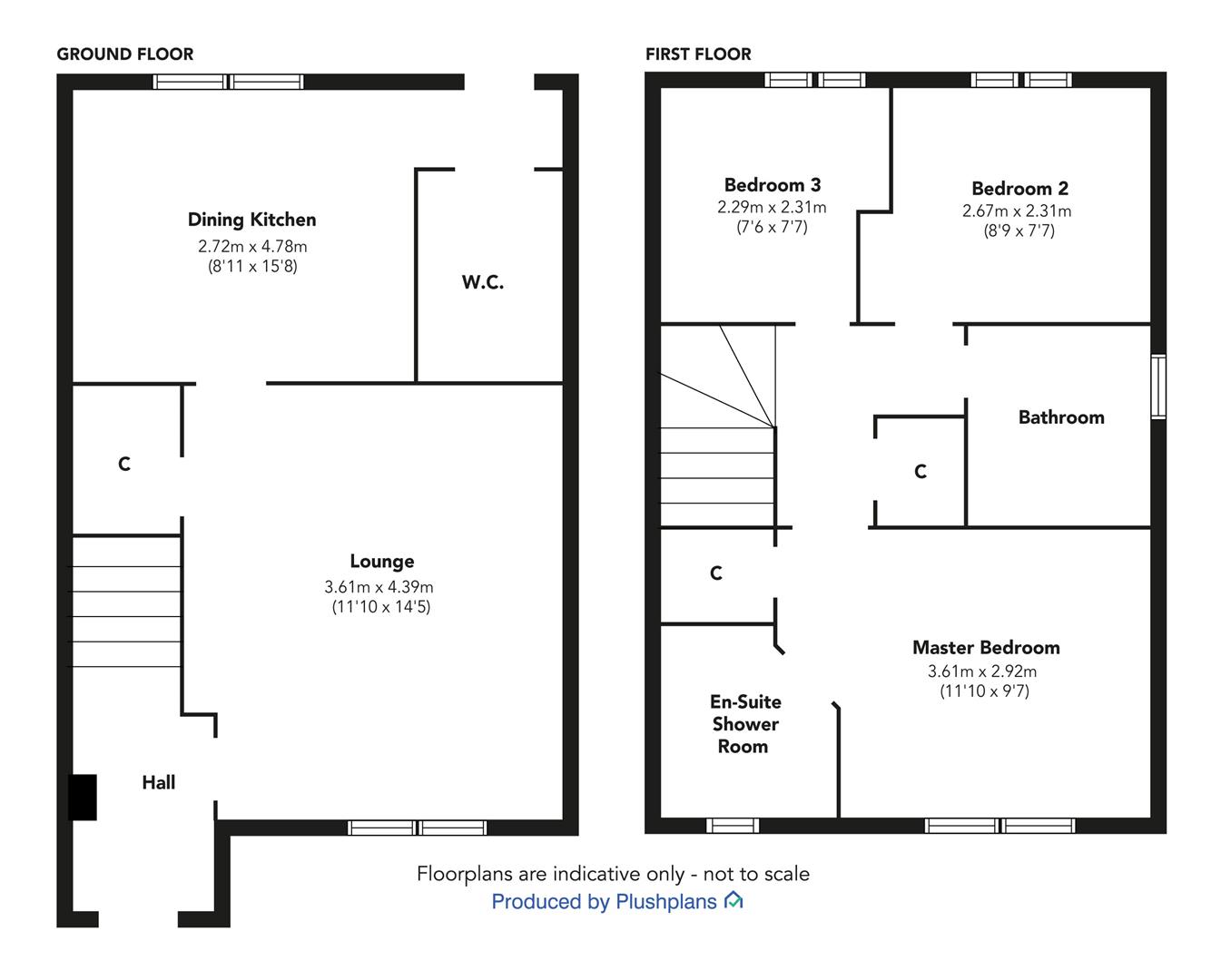 65, Scott Way, Greenock floorplan