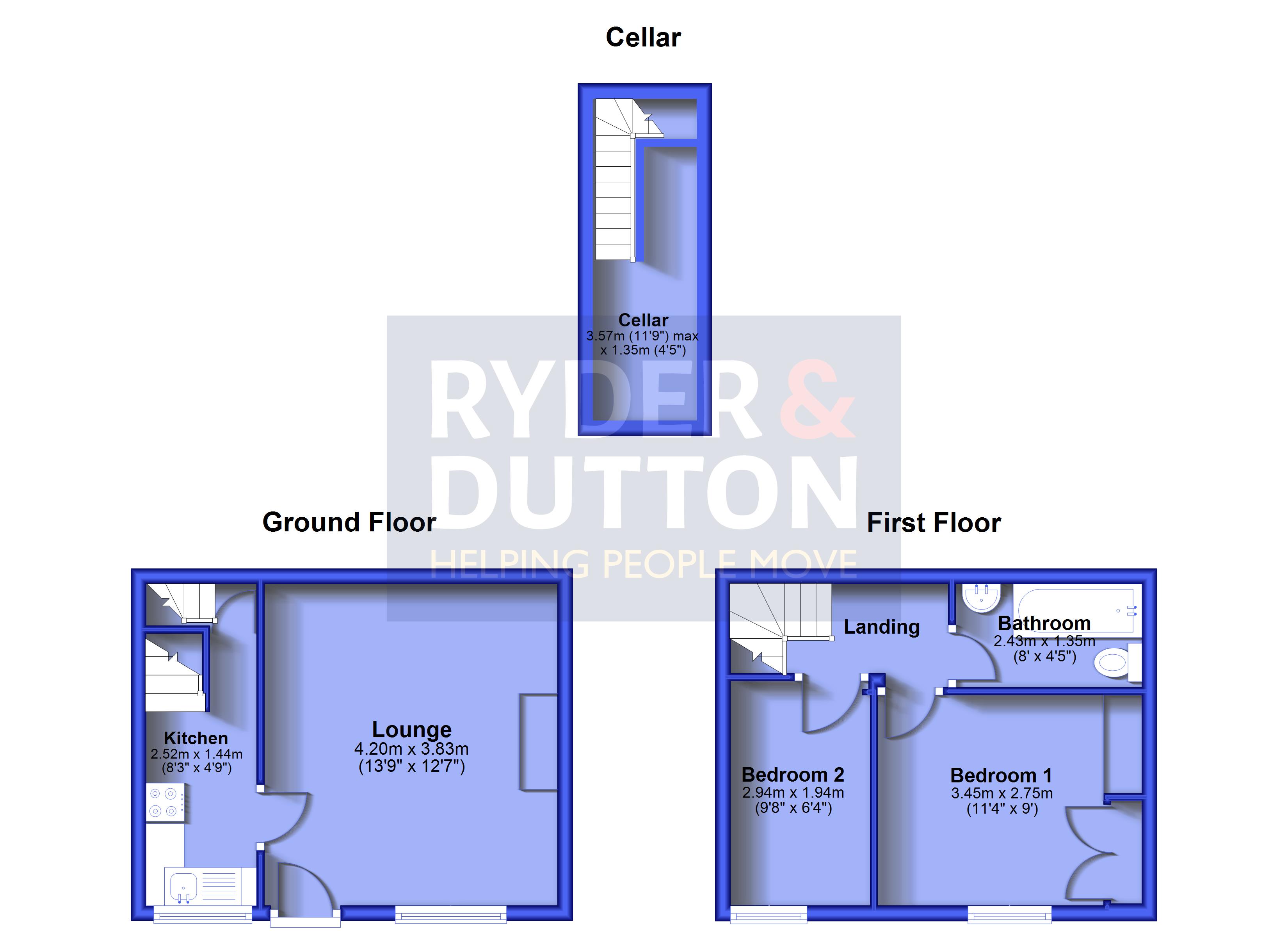 14, Queens Terrace, Rossendale floorplan