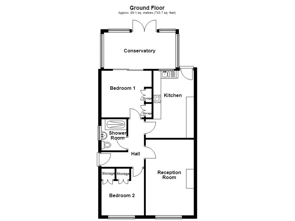 4, Dow Fold, Bury floorplan