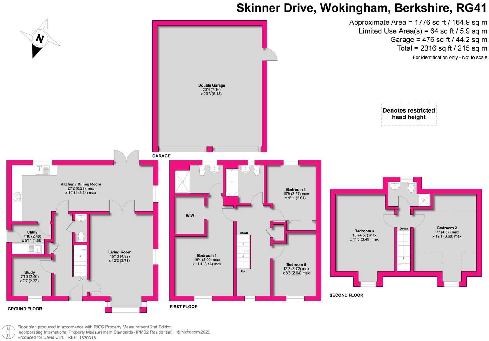 23, Skinner Drive, Berkshire floorplan