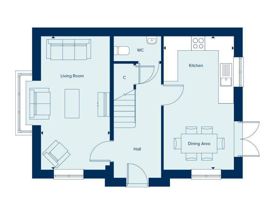 379, Perrybrook Road, Brockworth floorplan