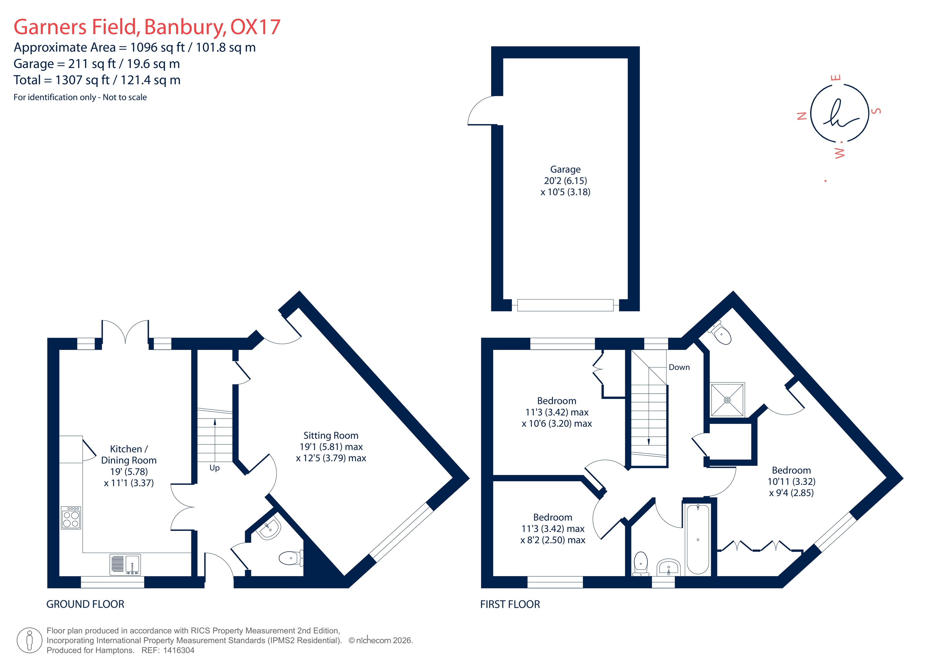 26, Garners Field, Great Bourton floorplan