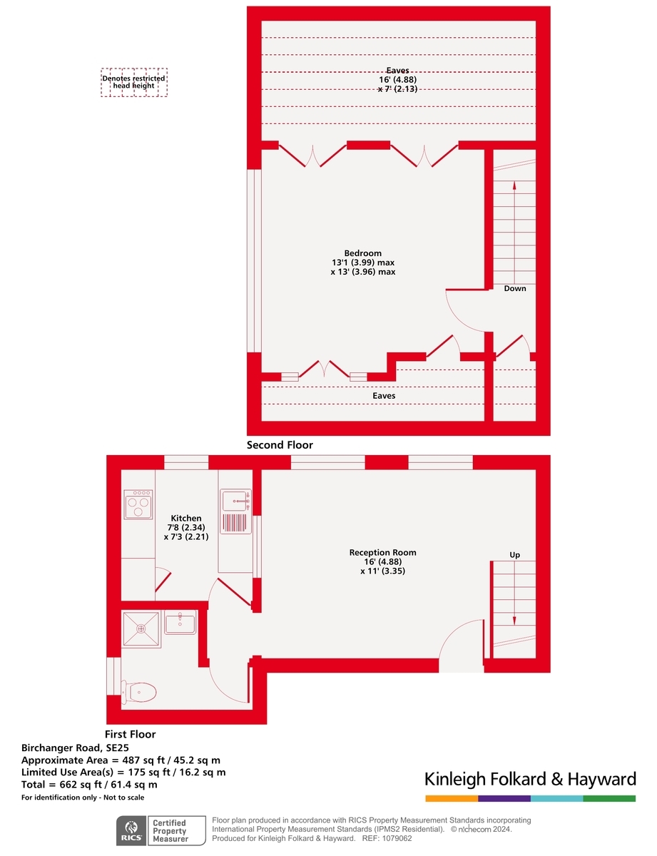 Flat 2, 127, Birchanger Road, London floorplan