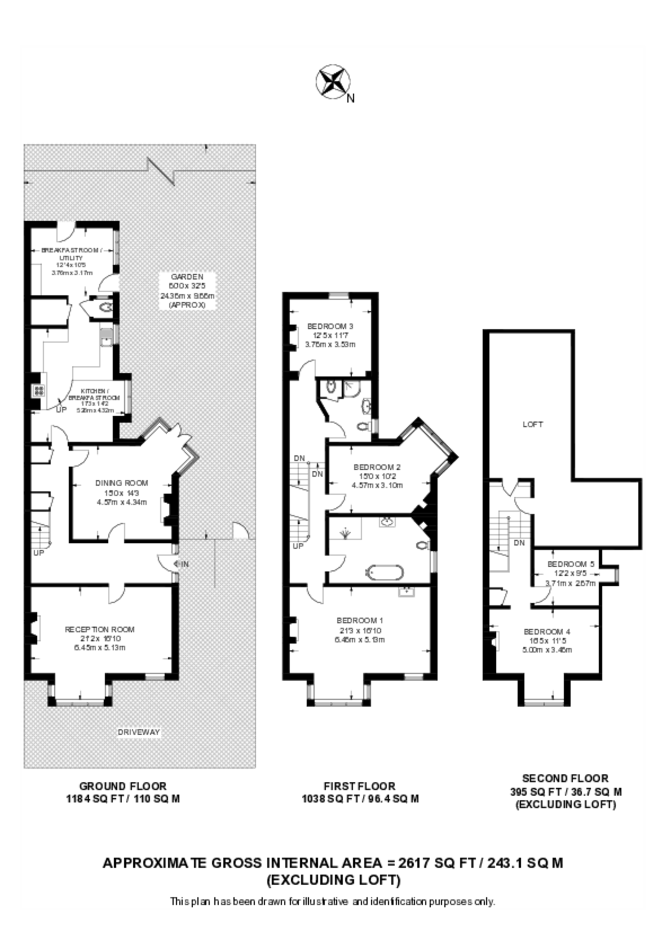 St James road, West Sutton floorplan
