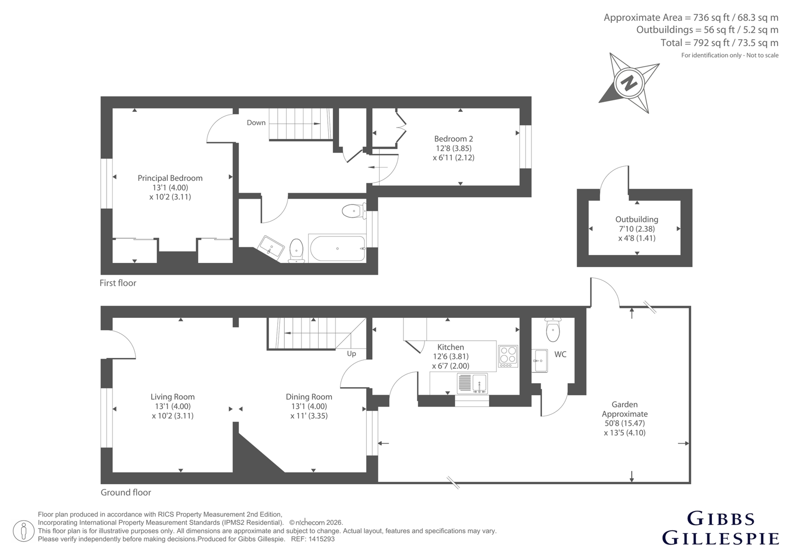 93, Rickmansworth Road, Pinner floorplan