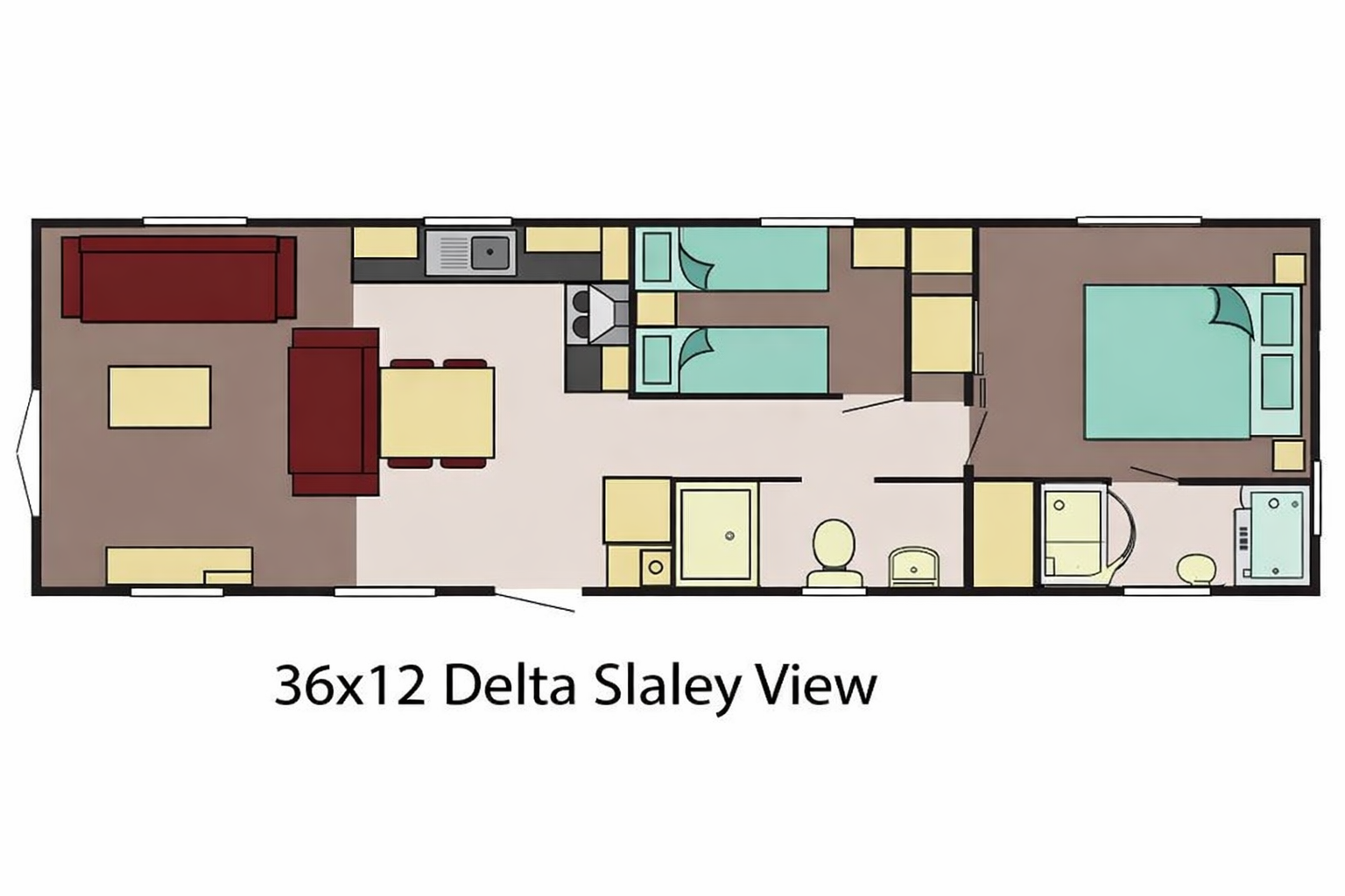 10, Slaley View Holiday Park, Hexham floorplan