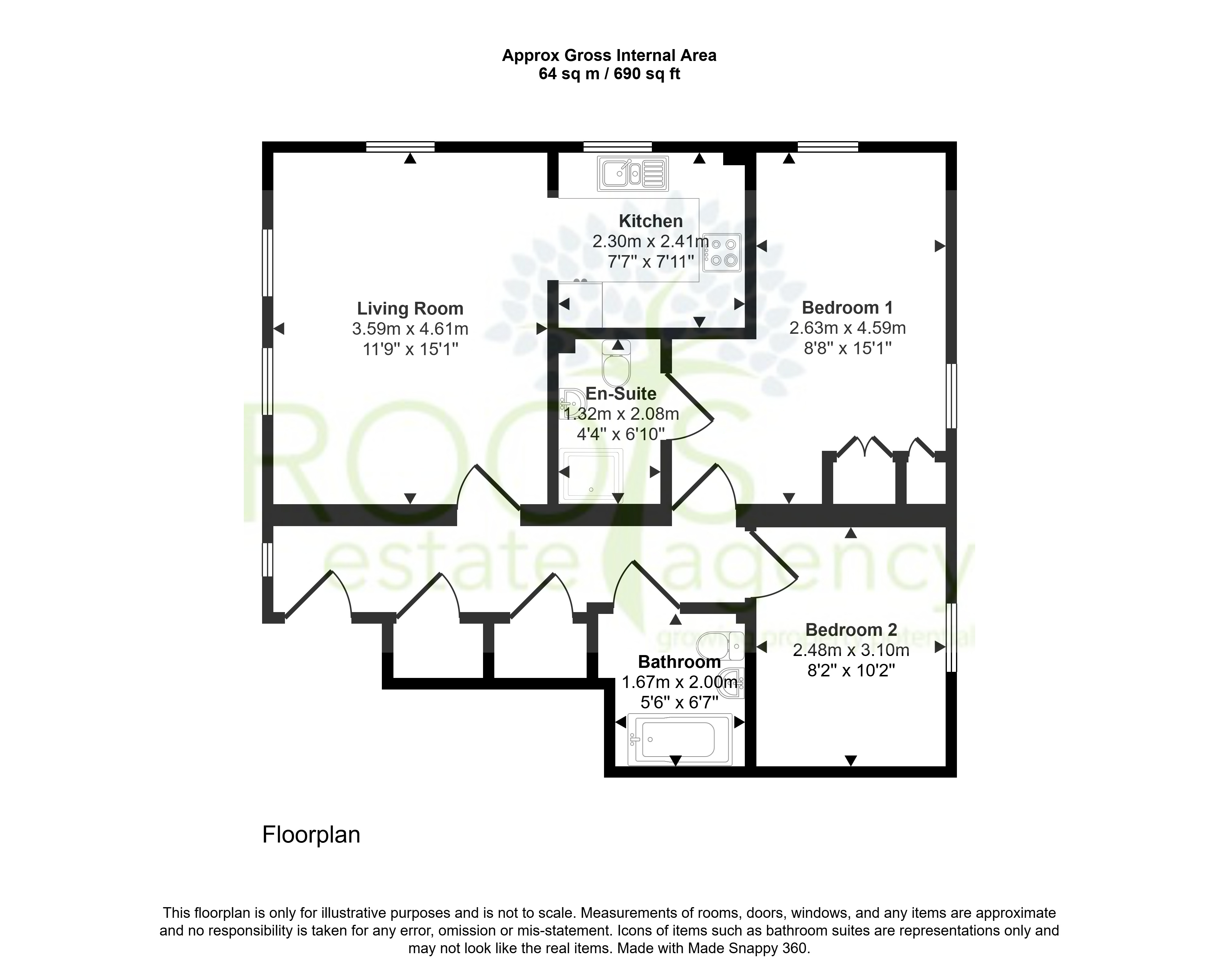 74, Rotary Way, Berkshire floorplan